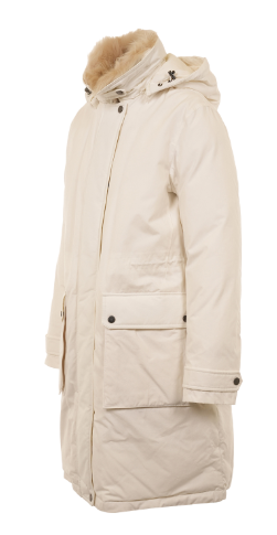 WOOLRICH Versatile Mixed-Fabric Jacket for Women