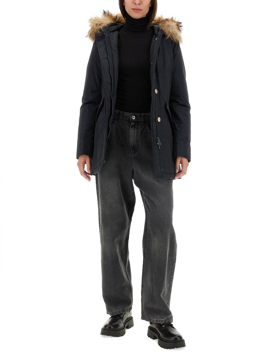 WOOLRICH Arctic Raccoon Parka Jacket for Women - FW25