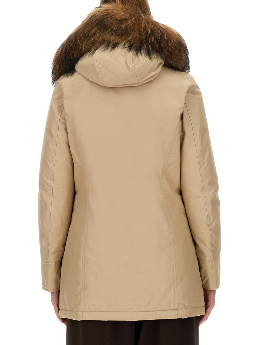 WOOLRICH Women's Arctic Raccoon Parka Jacket