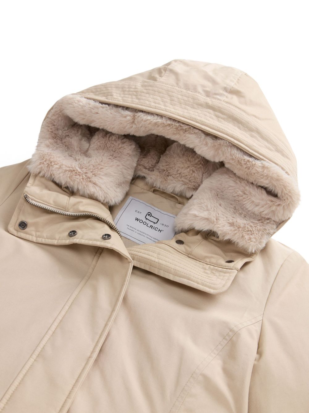 WOOLRICH Faux Fur Parka Jacket