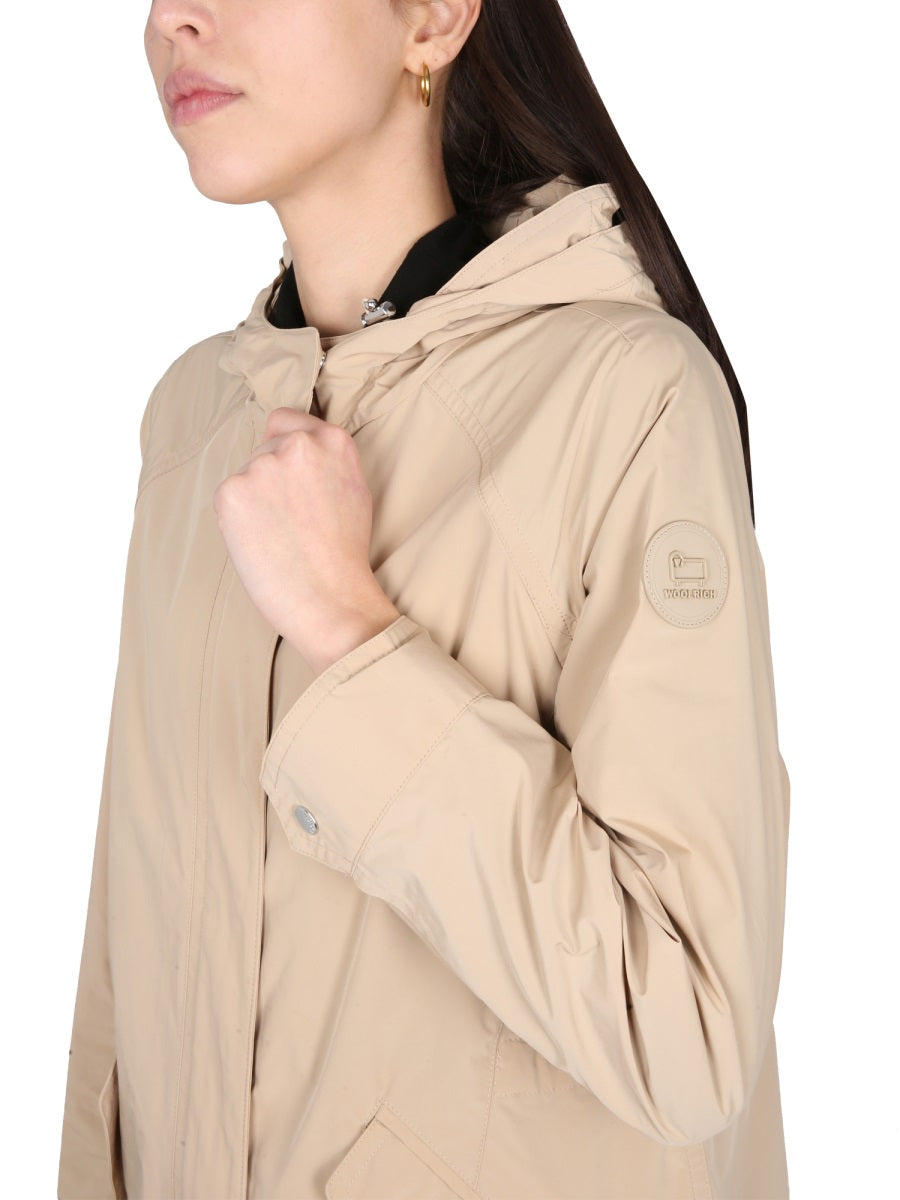 WOOLRICH Long Summer Parka Jacket for Women