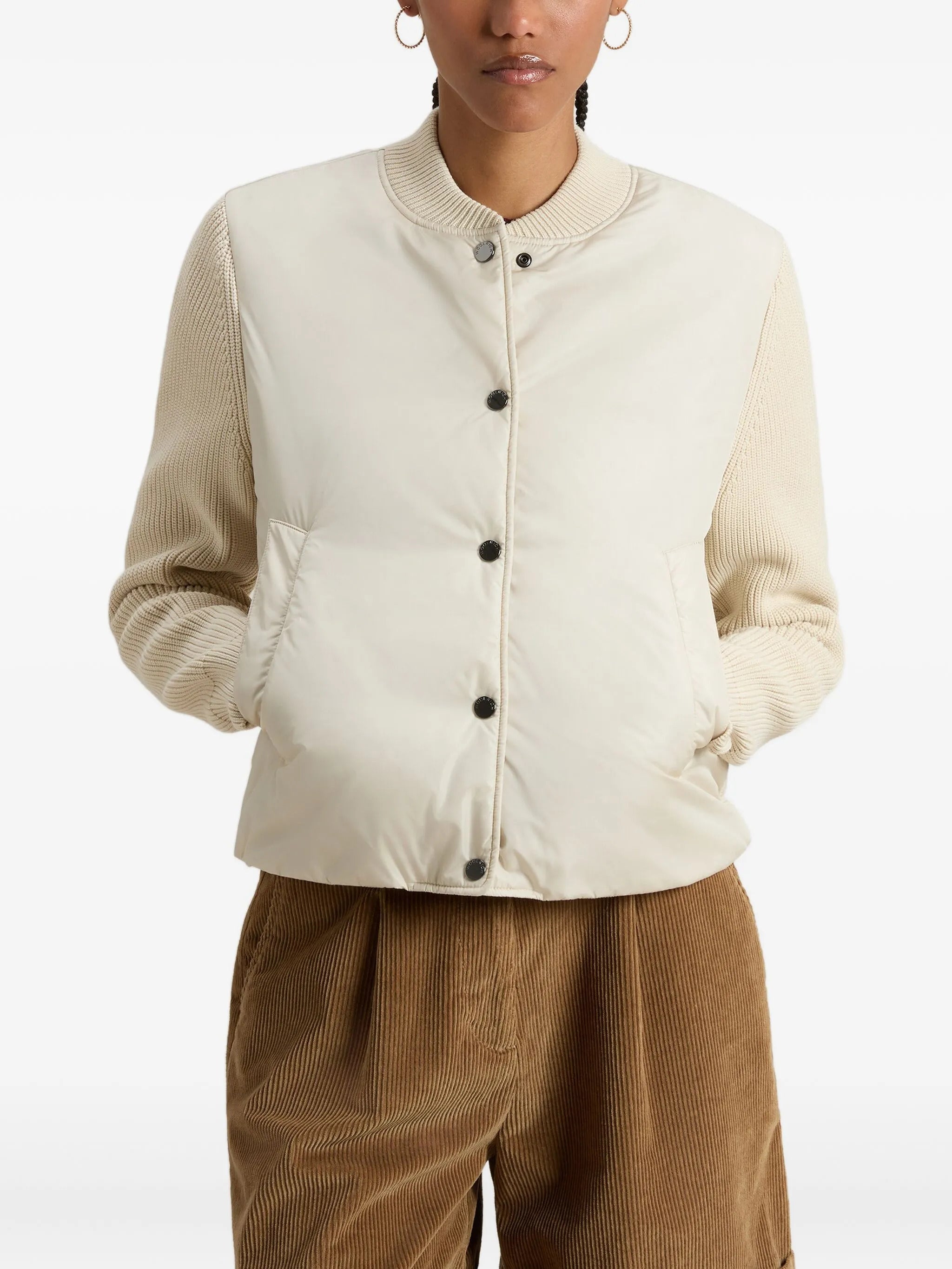 WOOLRICH Women's Hybrid Nylon Bomber Jacket - Size S