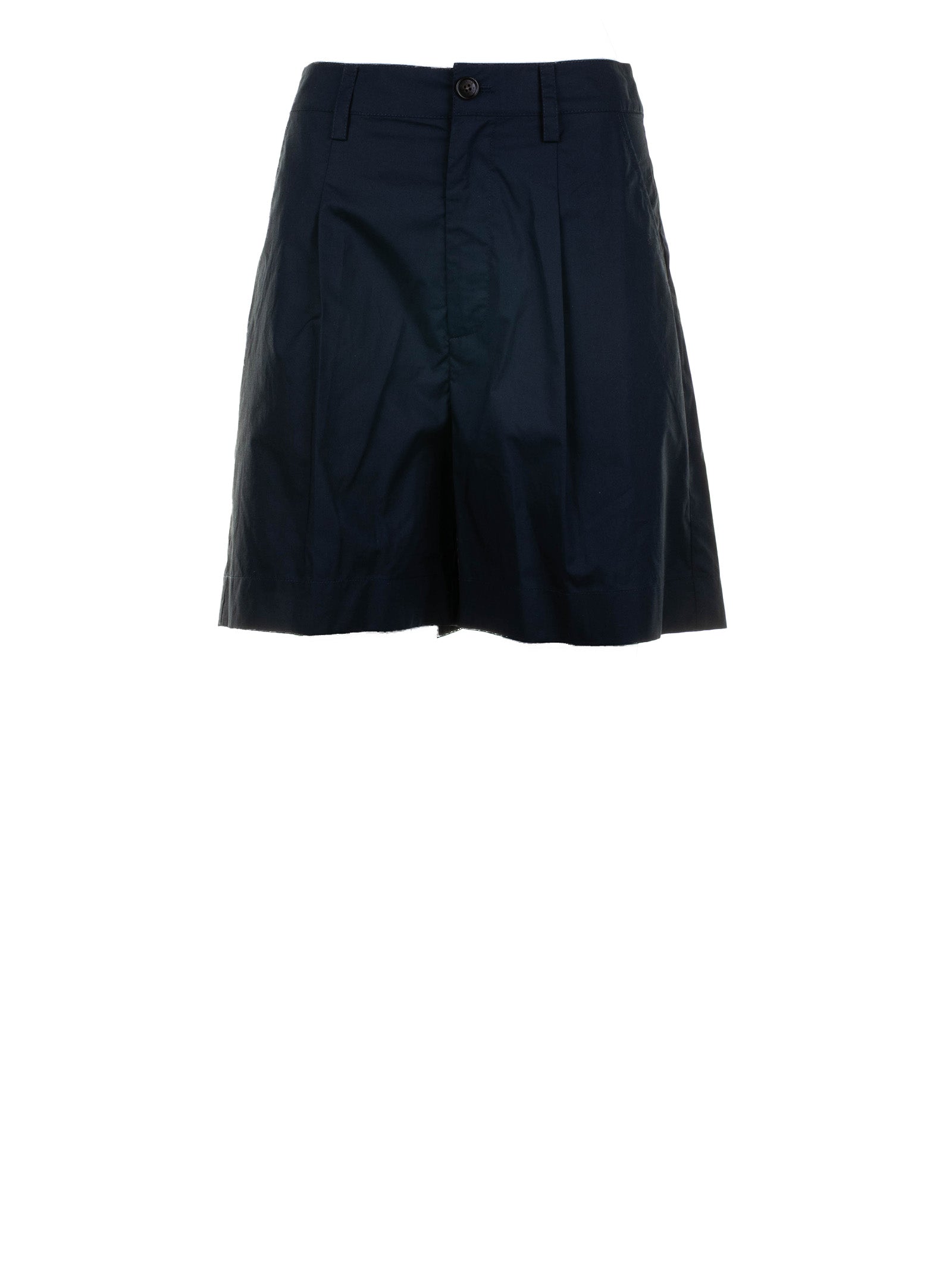 WOOLRICH High-Waisted Tailored Mini Shorts
