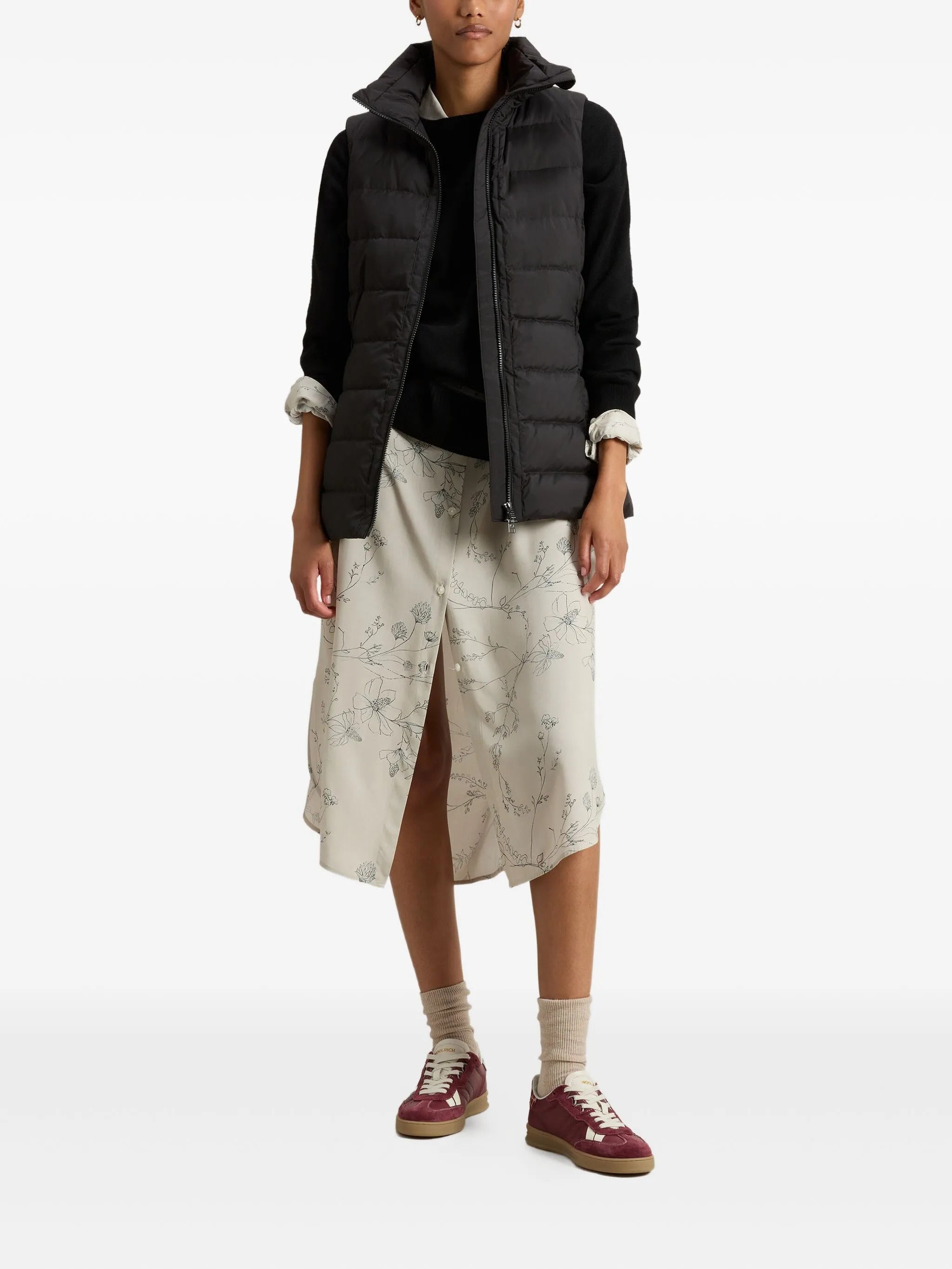 WOOLRICH Quilted Microfiber Vest for Women - Size S