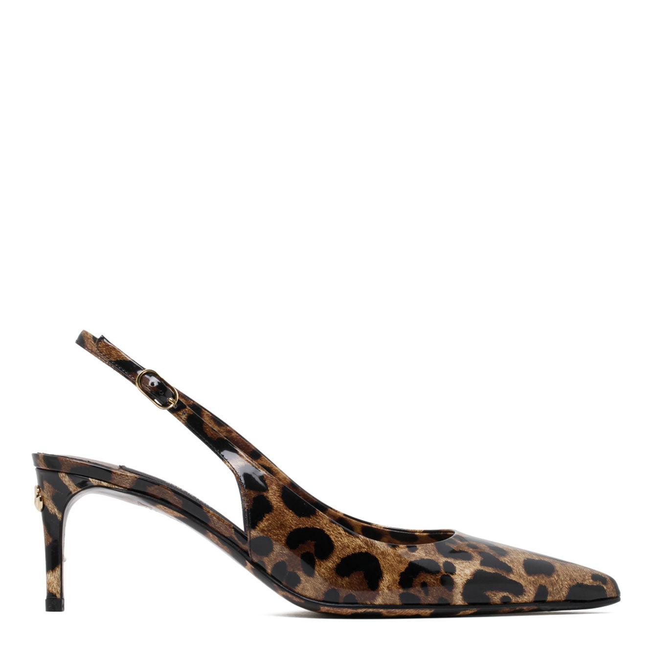 DOLCE & GABBANA Elegant Women’s Leather Pumps with Heel