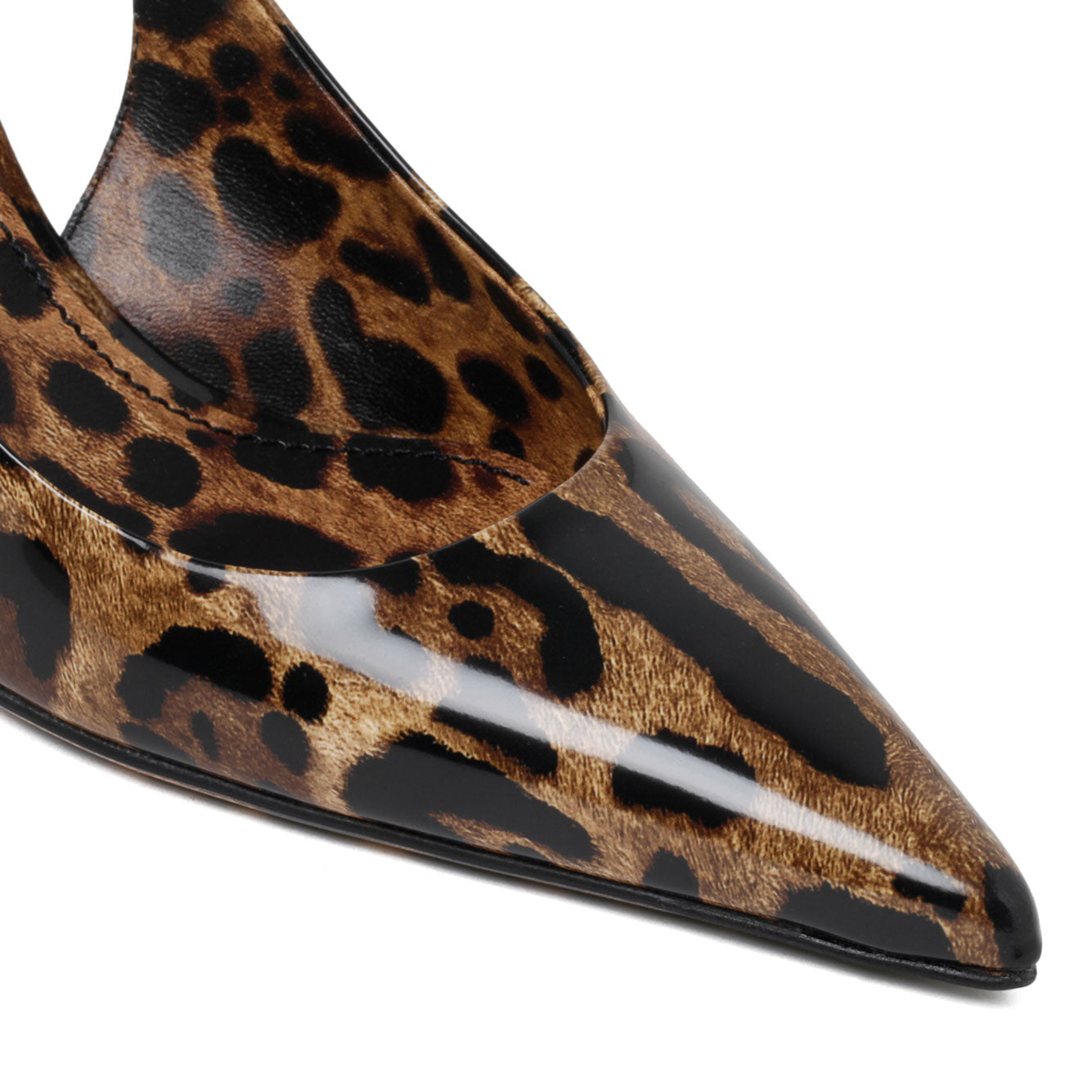 DOLCE & GABBANA Elegant Women’s Leather Pumps with Heel