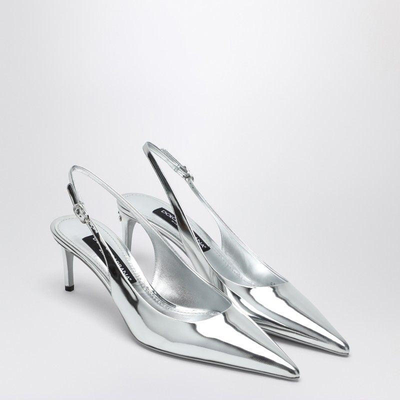 DOLCE & GABBANA Slingback Décolletés with Pointed Design