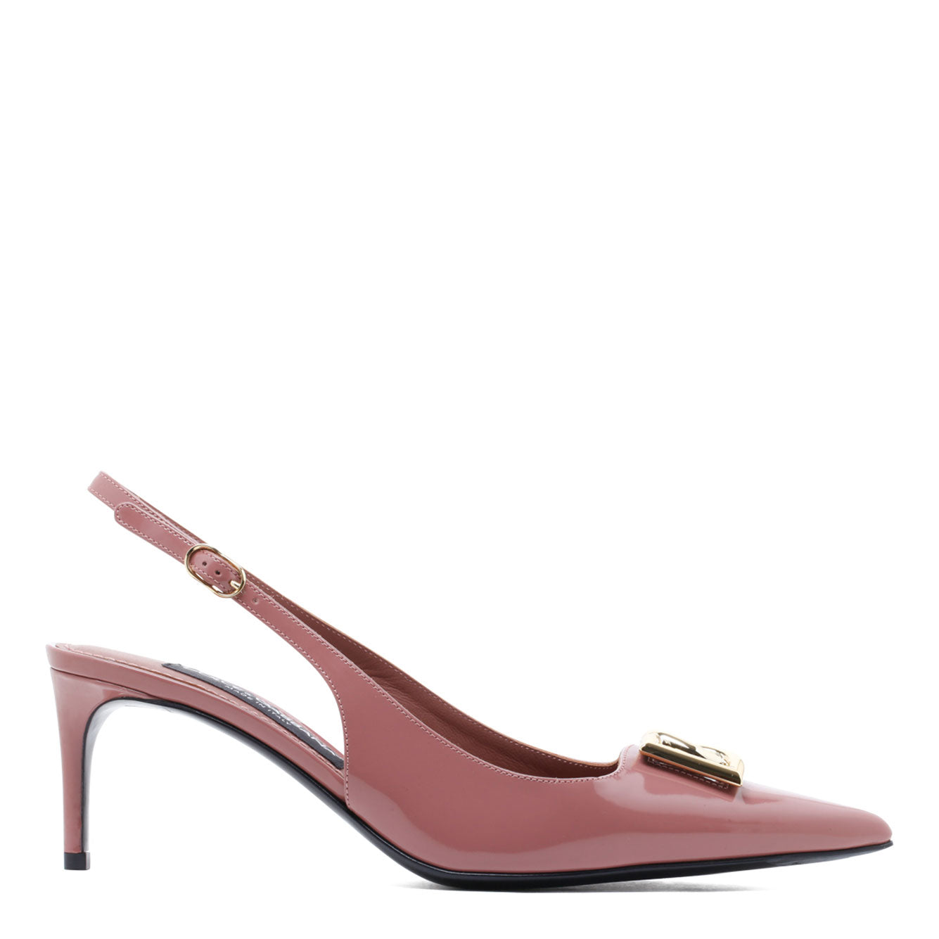 DOLCE & GABBANA Calfskin Heeled Pumps for Women
