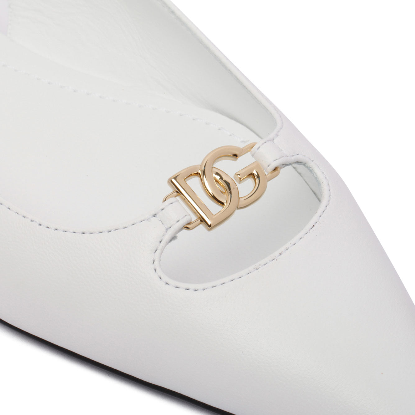 DOLCE & GABBANA Lamb Leather Heeled Pumps for Women