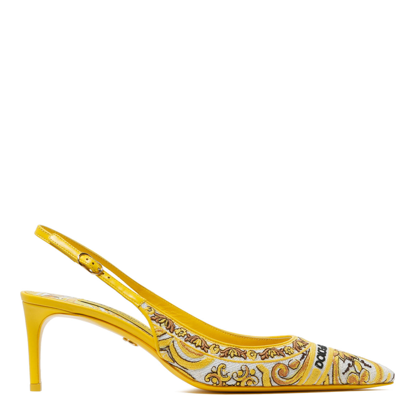DOLCE & GABBANA Multicolor Cotton Lamb Pumps for Women