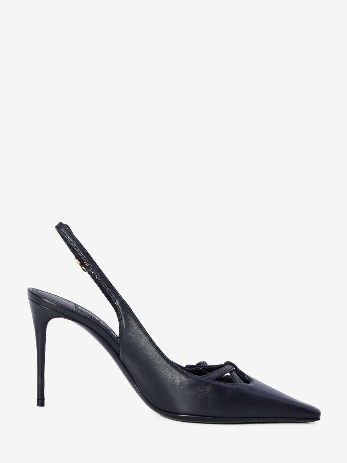 DOLCE & GABBANA Elegant Leather Pumps - Perfect for Any Formal Occasion
