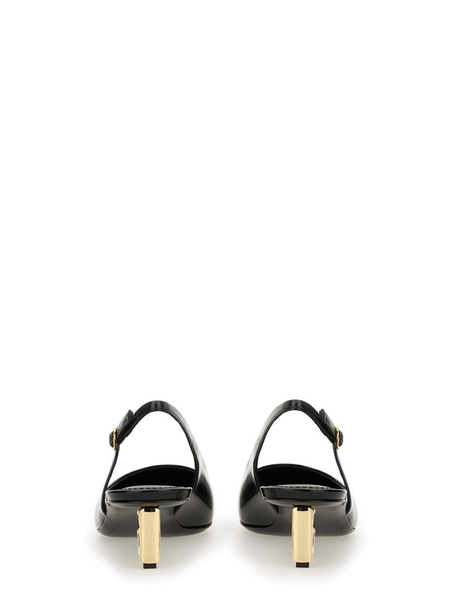 DOLCE & GABBANA Patent Leather Slingback Pumps for Women