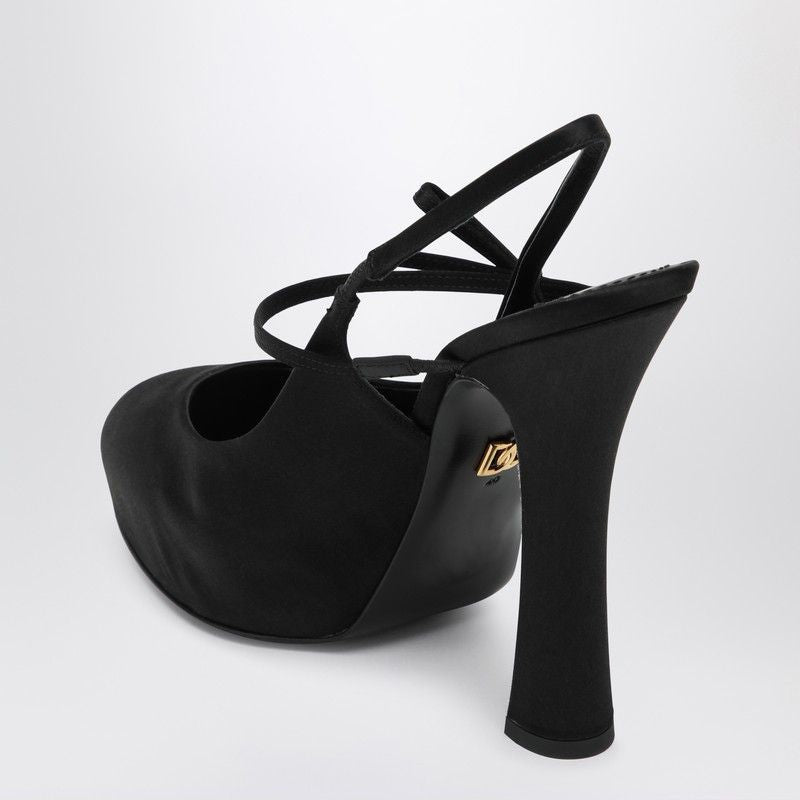 DOLCE & GABBANA Elegant Satin Slingback Pumps for Women