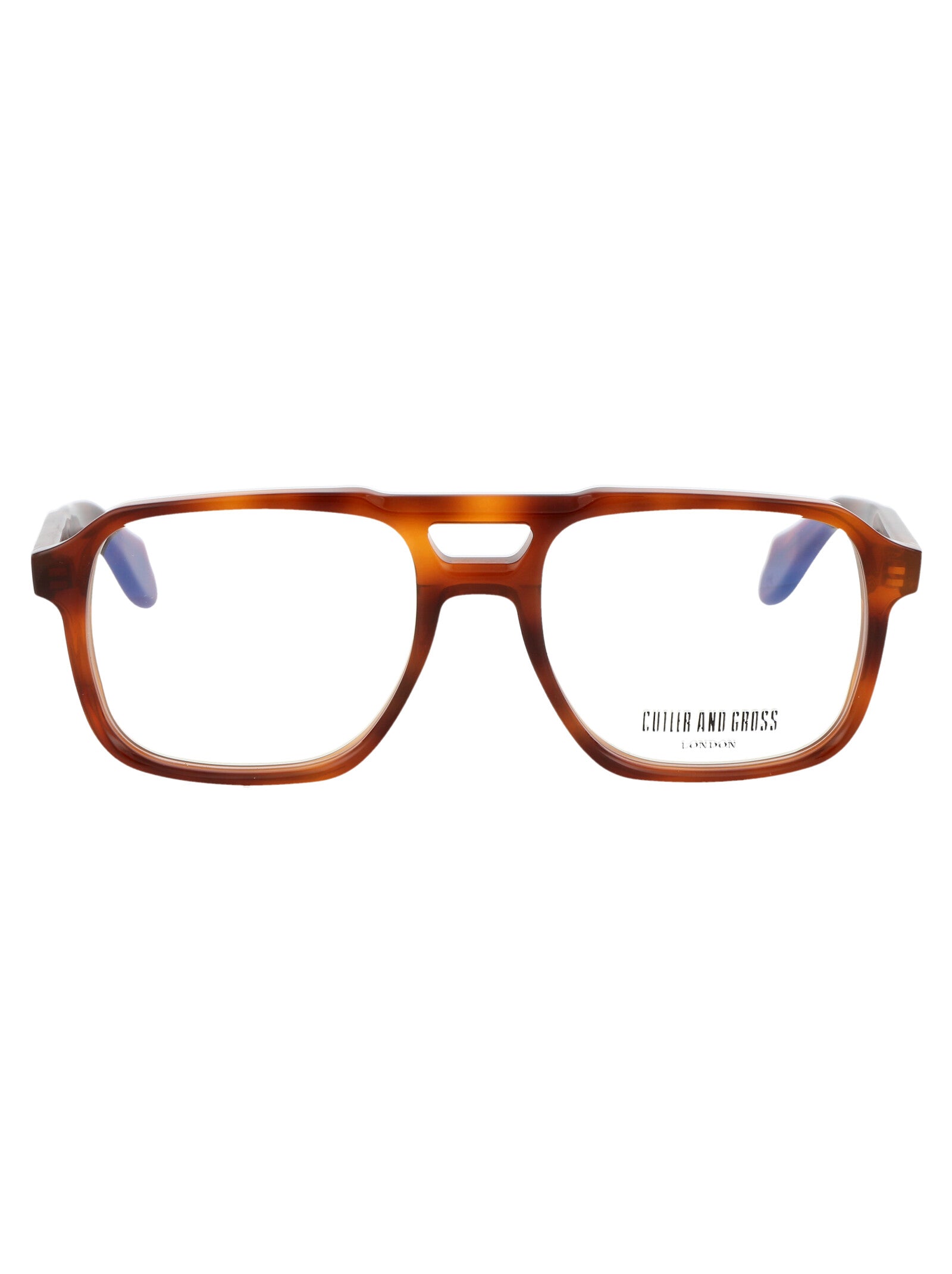 CUTLER AND GROSS Exclusive Turtle Havana Acetate Optical Glasses for Men