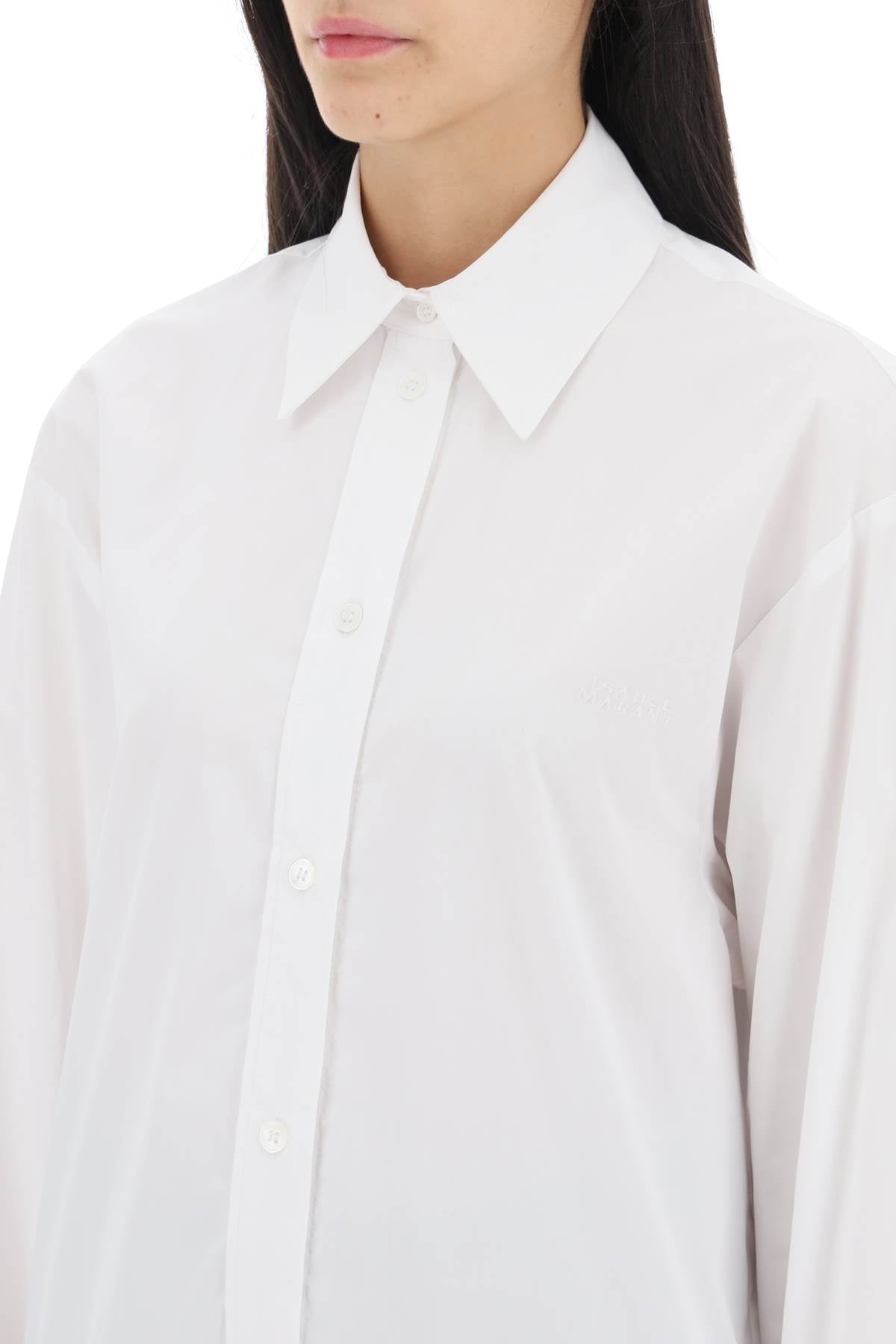 ISABEL MARANT Poplin Cylvany Shirt - Women's - SS24