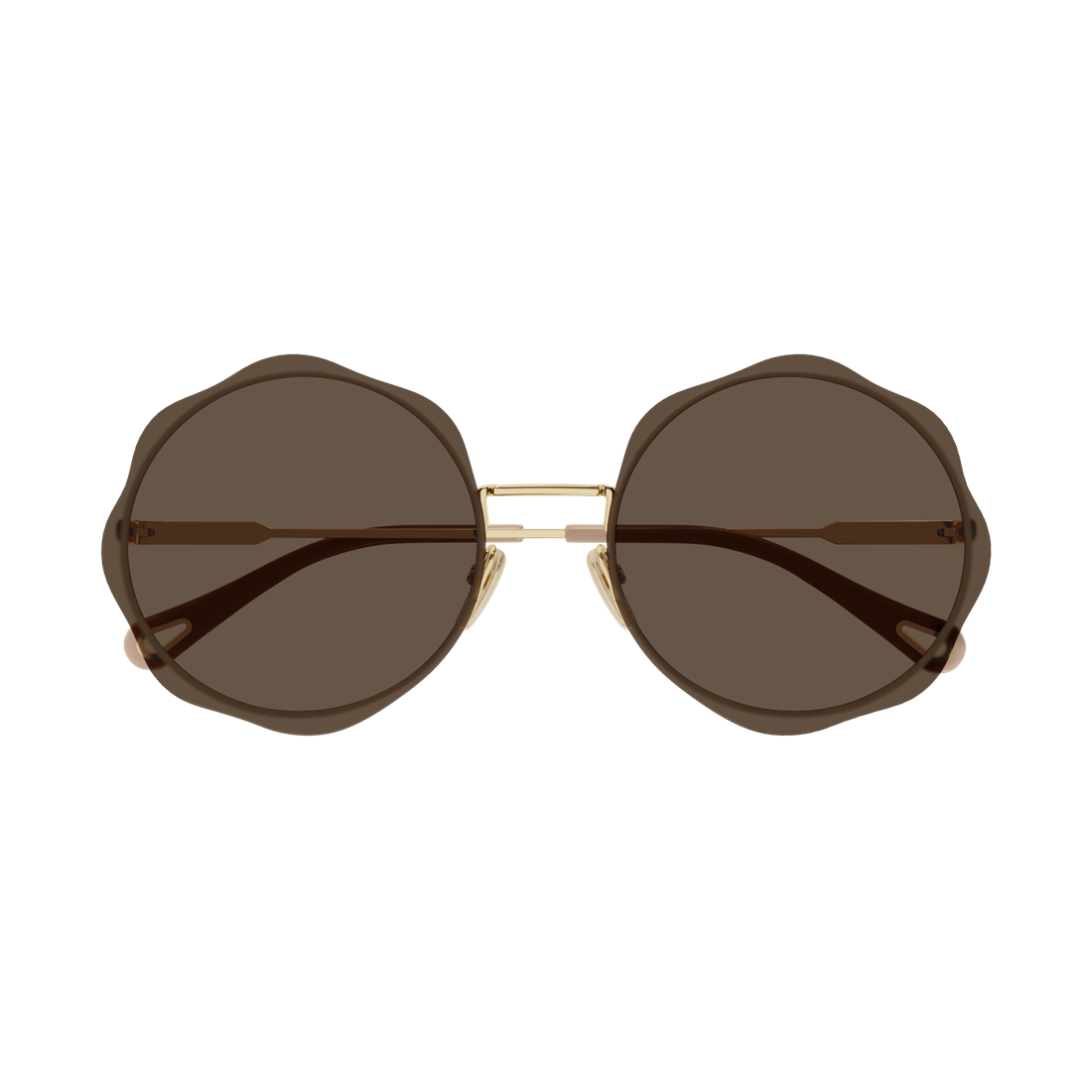 CHLOÉ Stylish Women's Metal Sunglasses