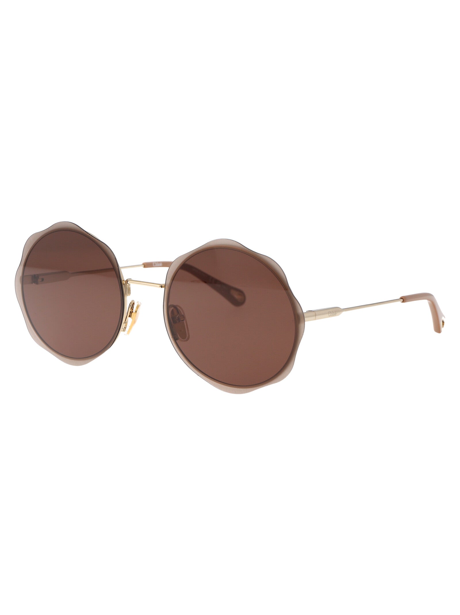 CHLOÉ Acetate Gold Sunglasses