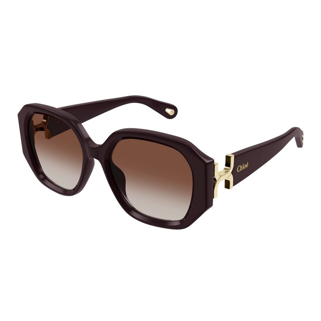 CHLOÉ Chic Women's Sunglasses - Garnet Frame