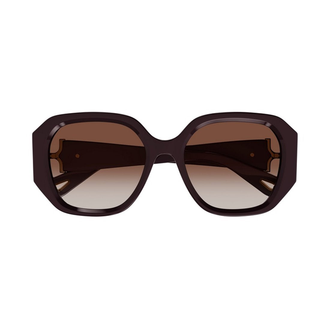 CHLOÉ Chic Women's Sunglasses - Garnet Frame