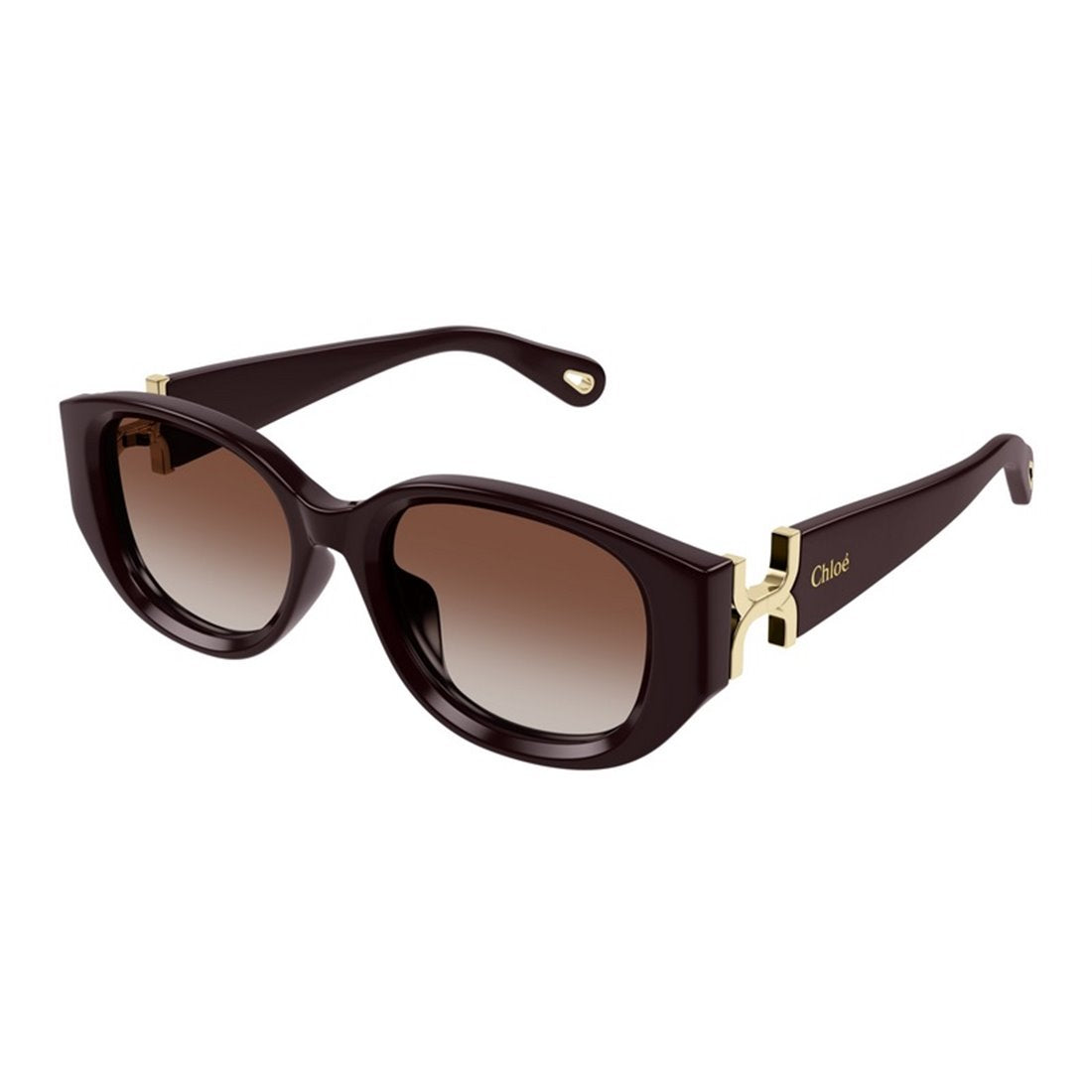 CHLOÉ Chic Women's Sunglasses - Garnet Frame