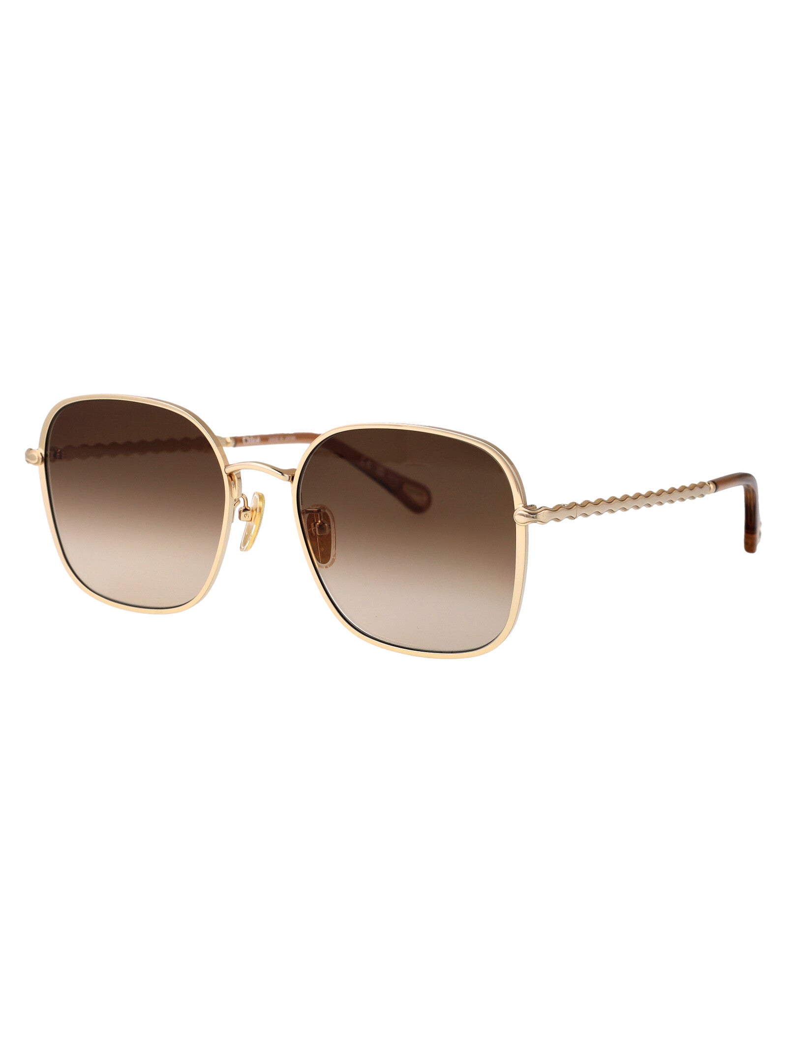 CHLOÉ Metallic Gold Women's Sunglasses