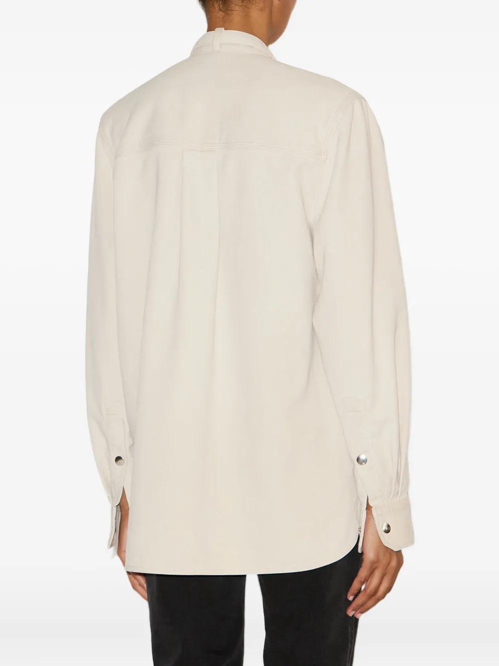 ISABEL MARANT Chic Women's Textured Mini Shirt