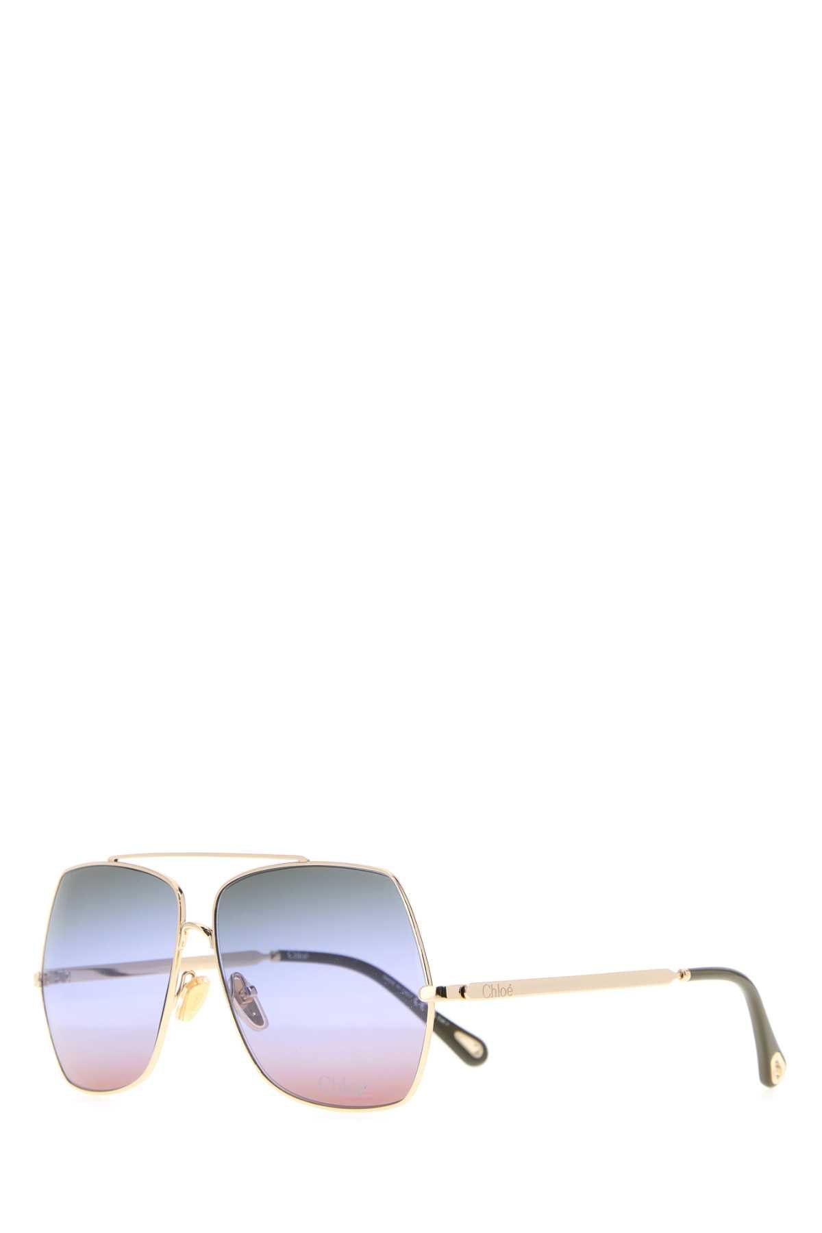 CHLOÉ Platinum Metal Sunglasses