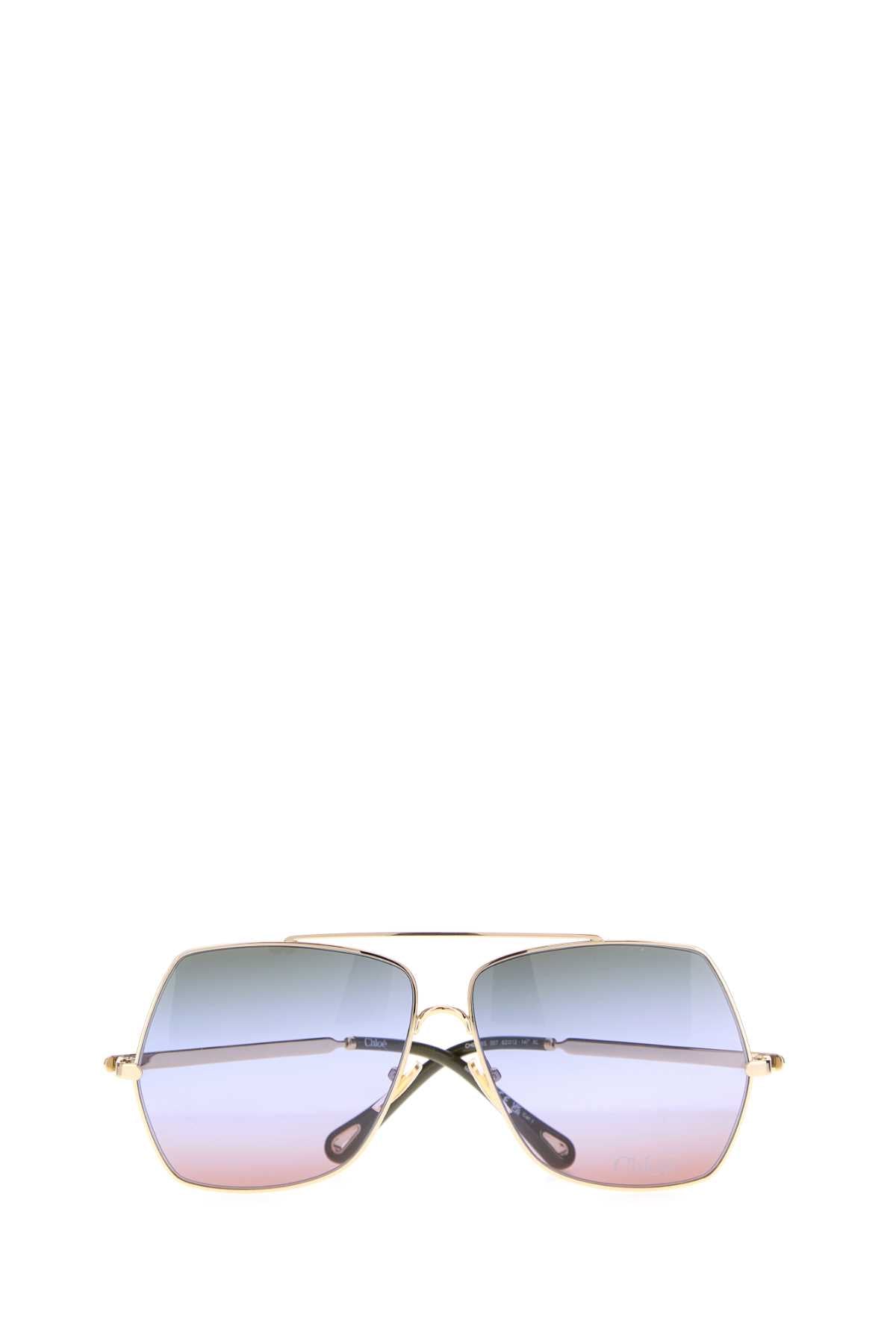 CHLOÉ Platinum Metal Sunglasses