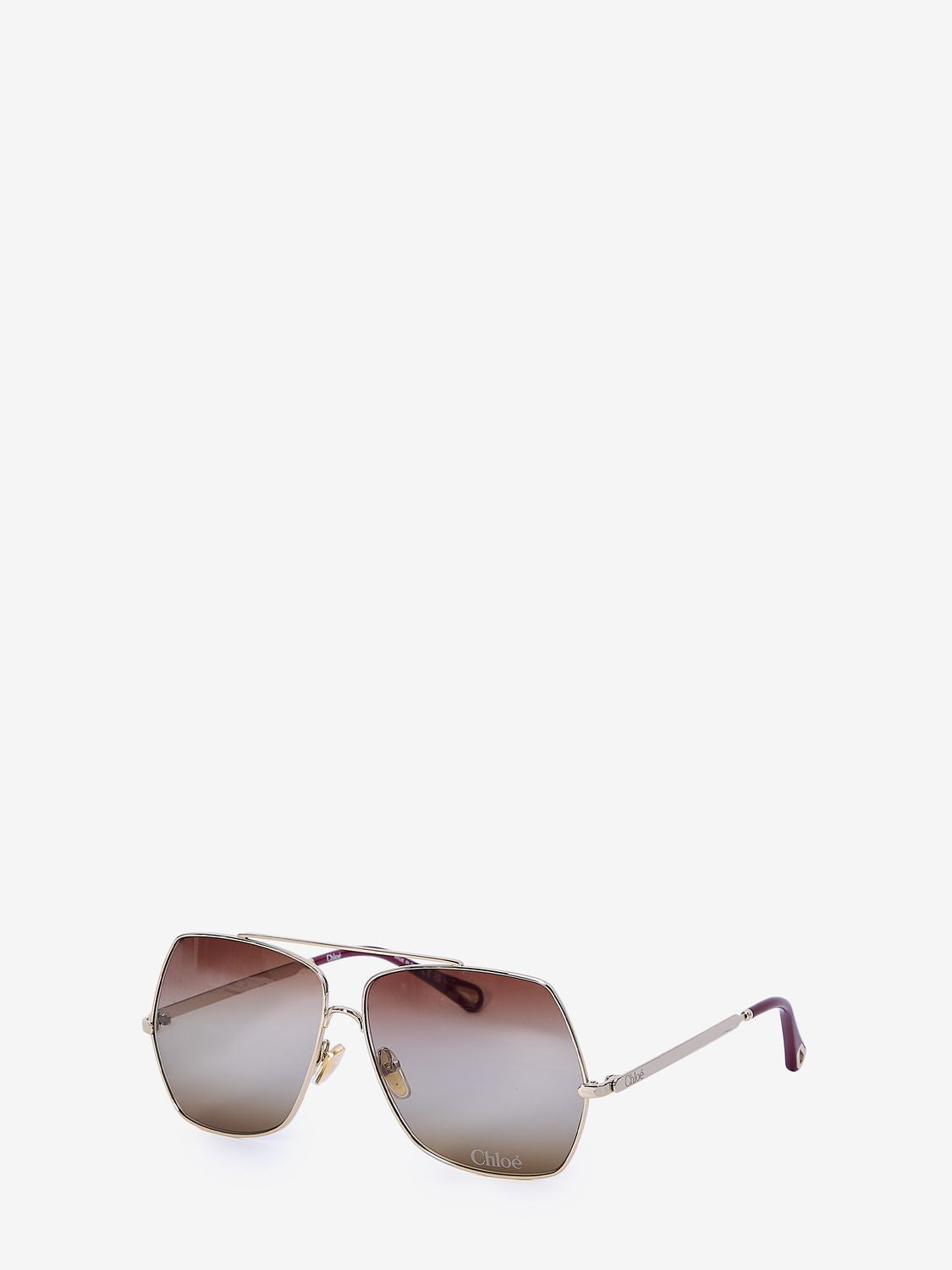 CHLOÉ Aly Square Sunglasses - Uni Size