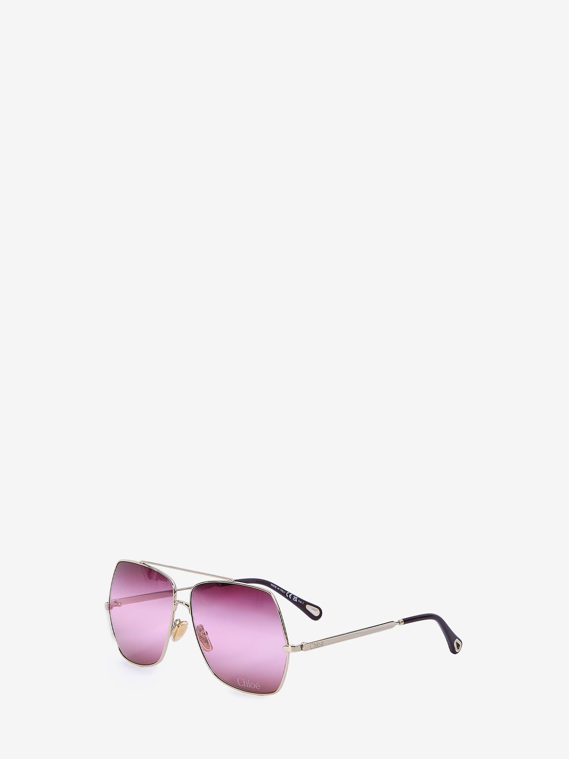 CHLOÉ Sophisticated Metal Frame Sunglasses for Women