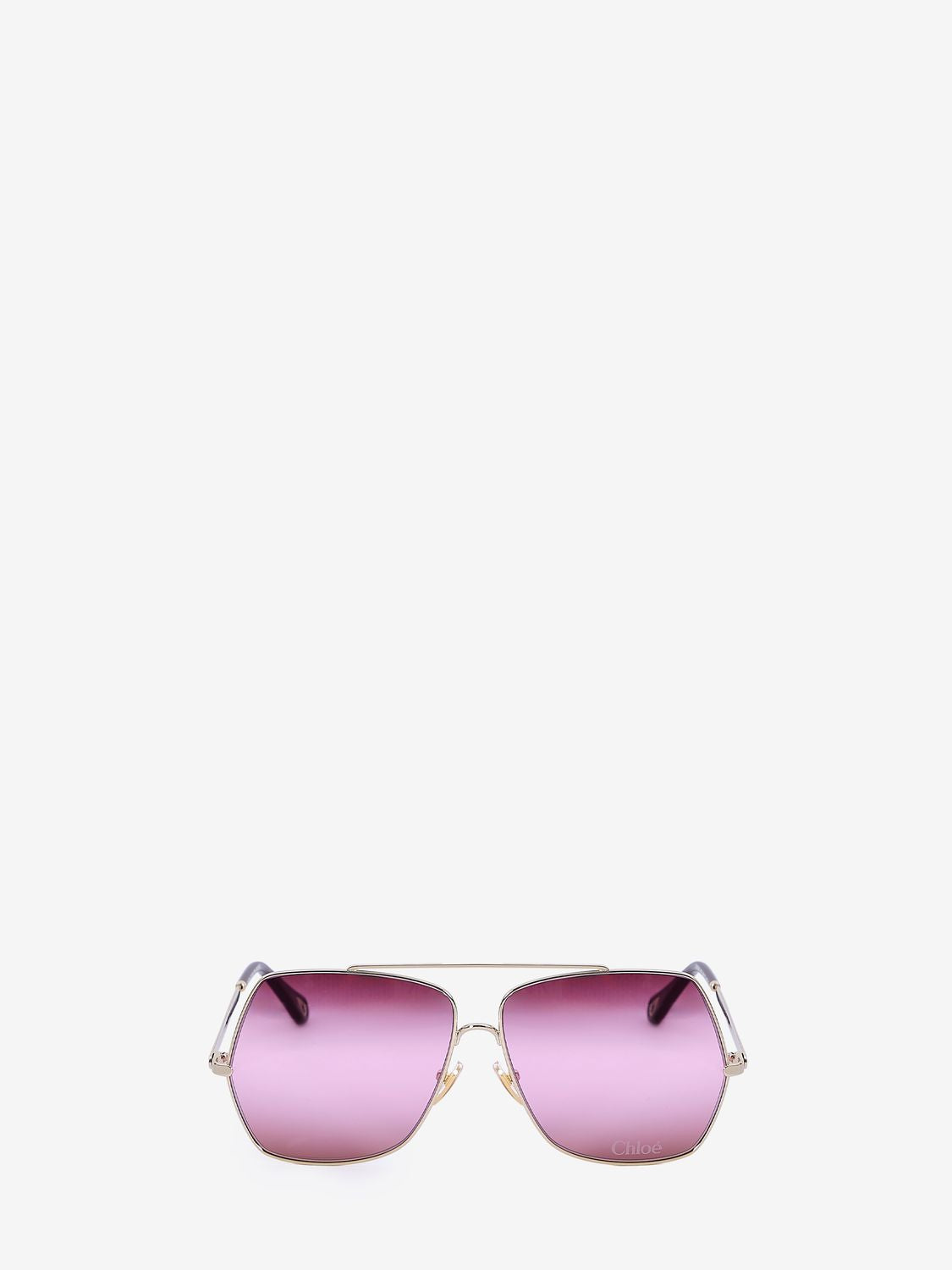 CHLOÉ Sophisticated Metal Frame Sunglasses for Women