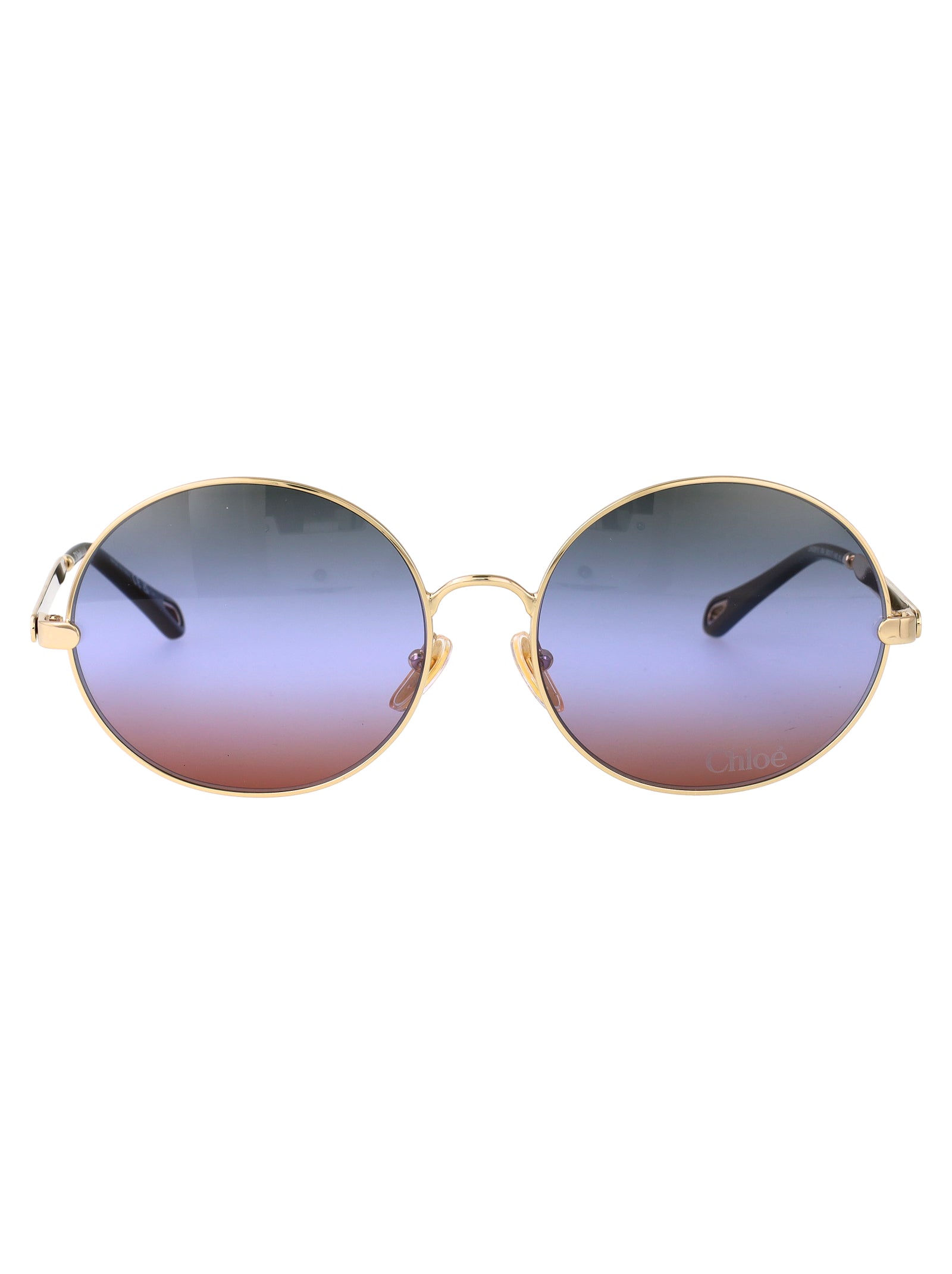 CHLOÉ Metallic Gold Sunglasses for Women