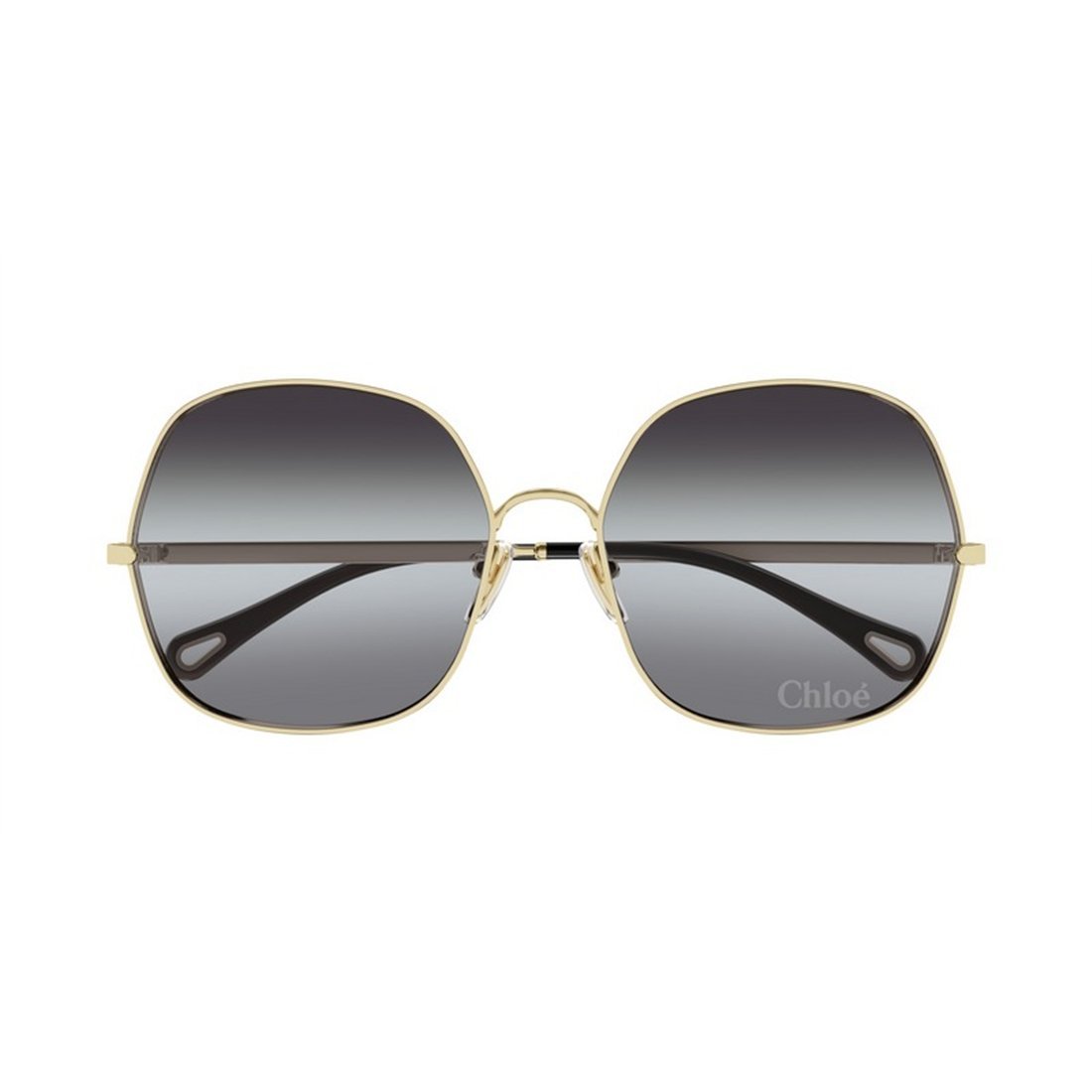 CHLOÉ Chic Oversized Metal Sunglasses for Women