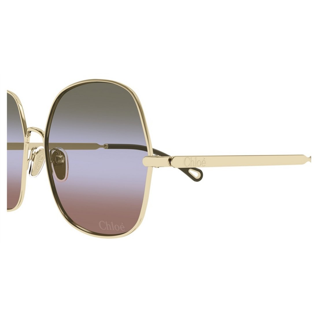 CHLOÉ Stylish Women's Sunglasses - Chic Metal Frame