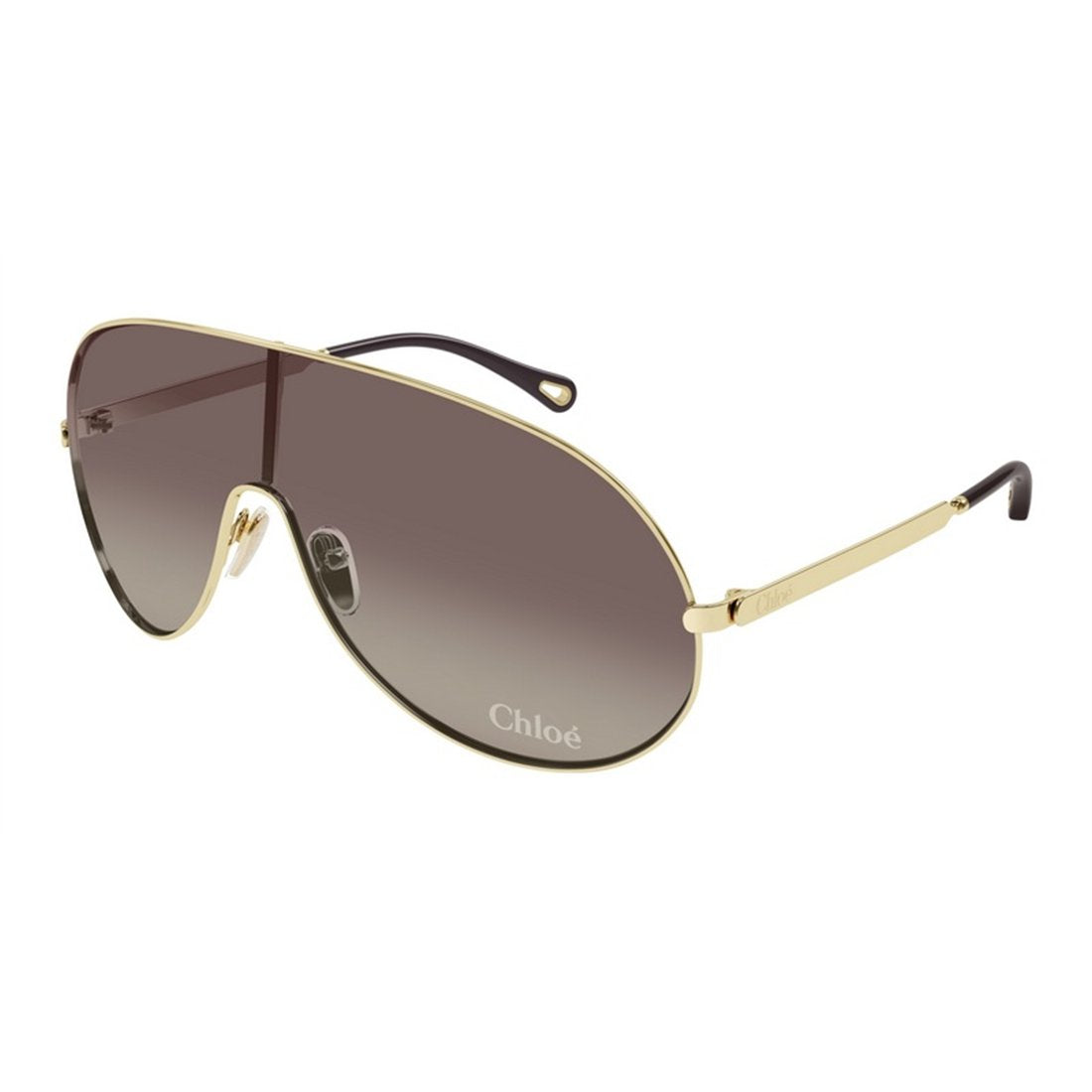 CHLOÉ Elegant Women’s Sunglasses with Metal Frame