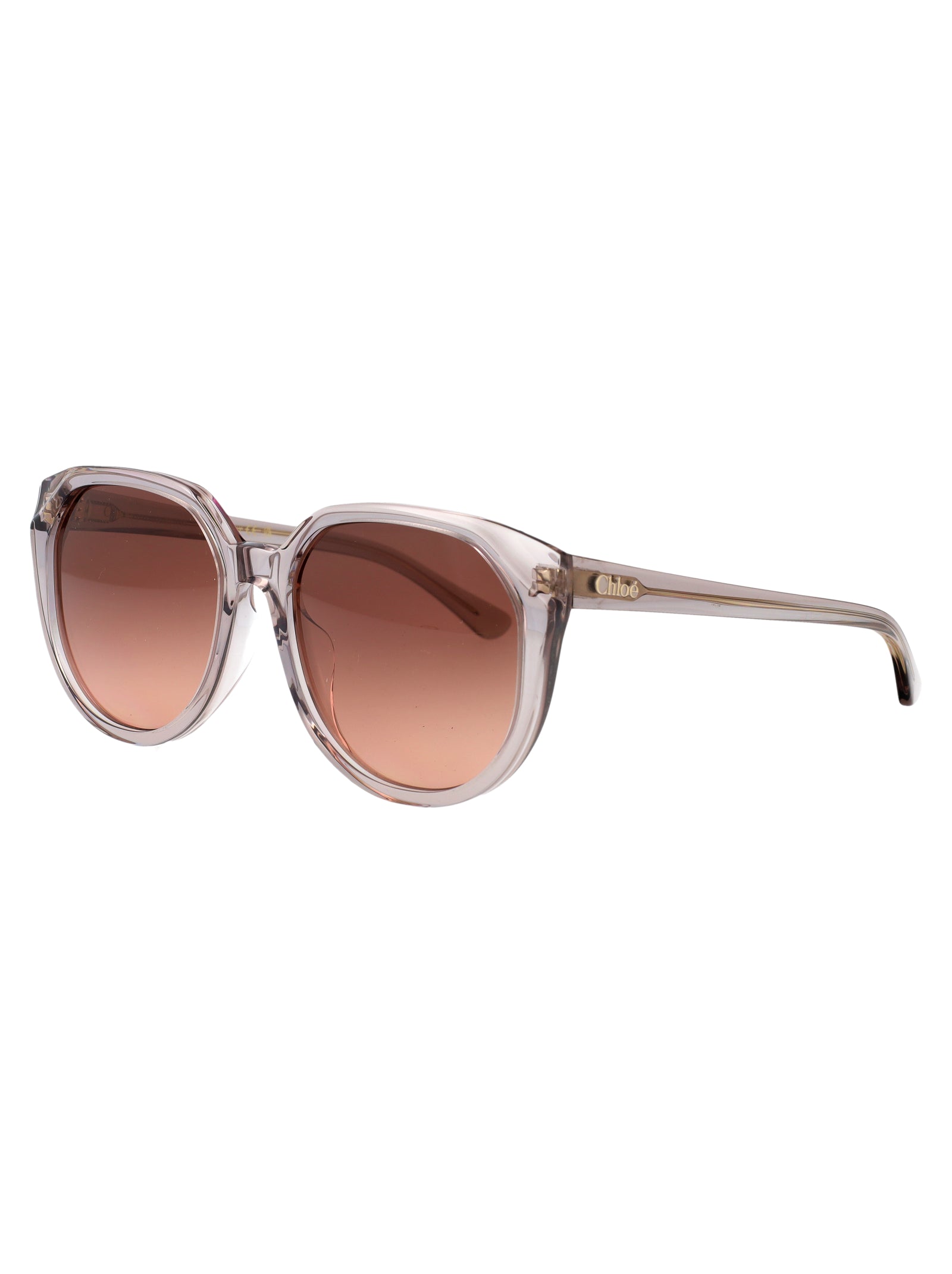 CHLOÉ Recycled Acetate Round Sunglasses