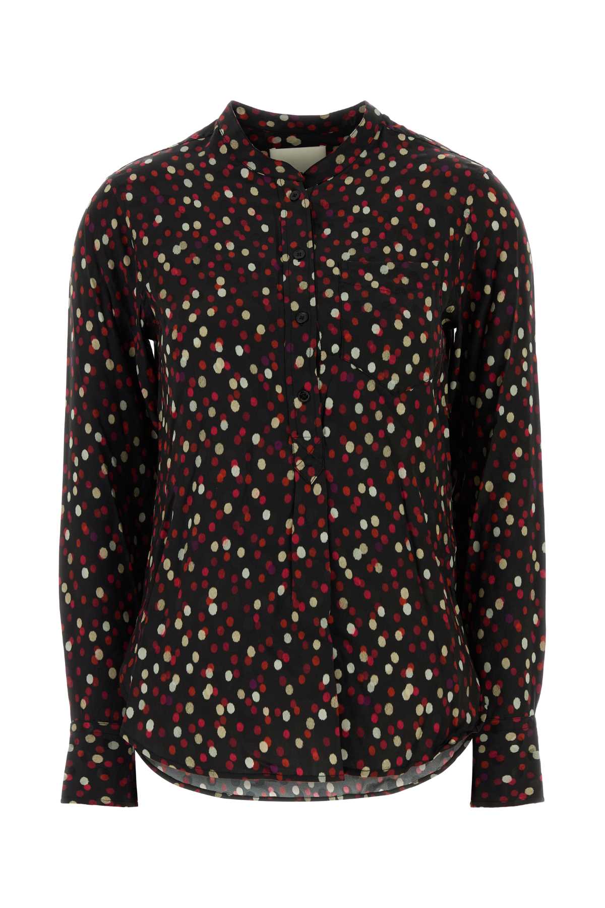 ISABEL MARANT Printed Stretch Silk Rusak Shirt for Women