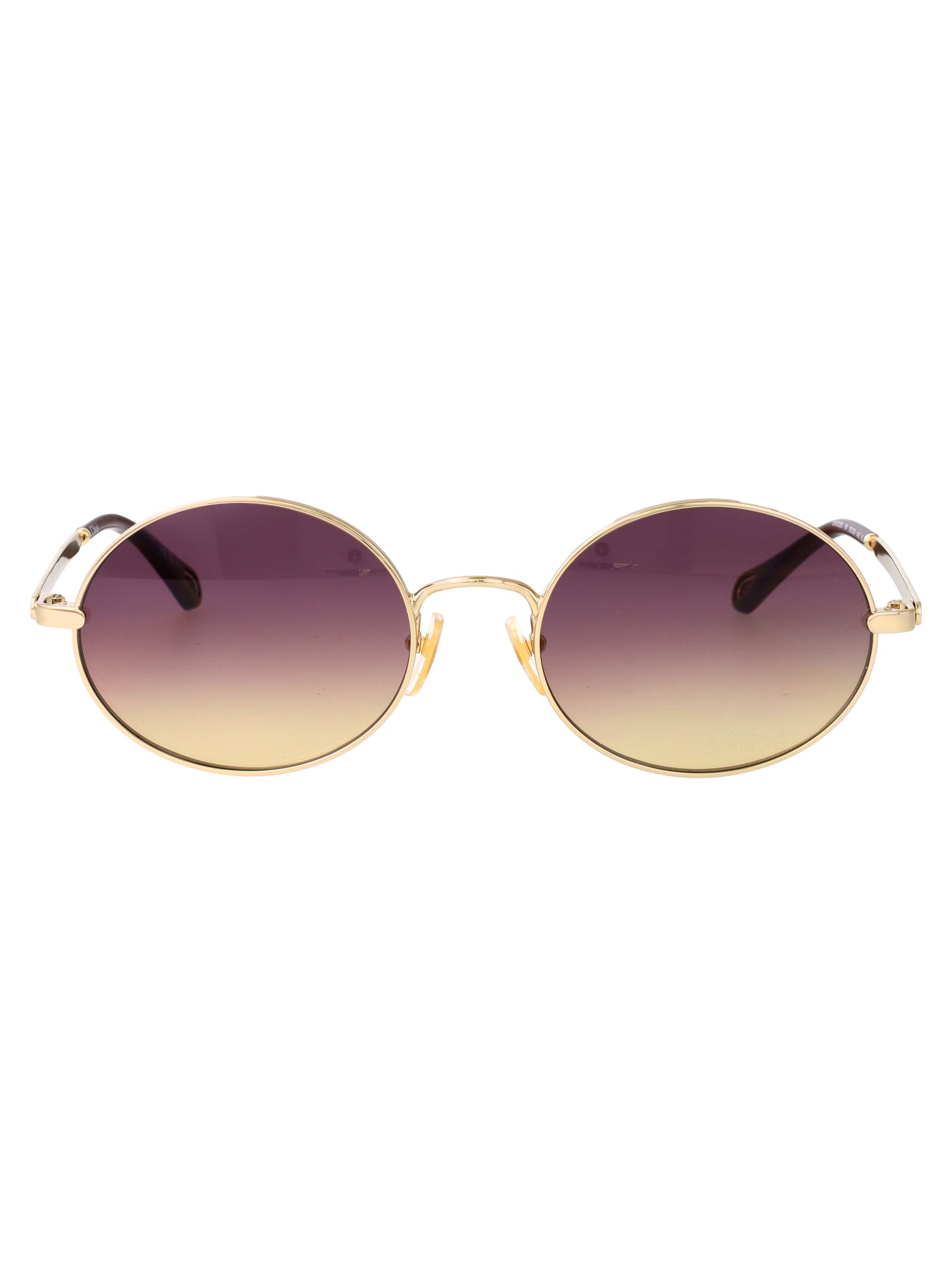 CHLOÉ Elegant Metal Sunglasses