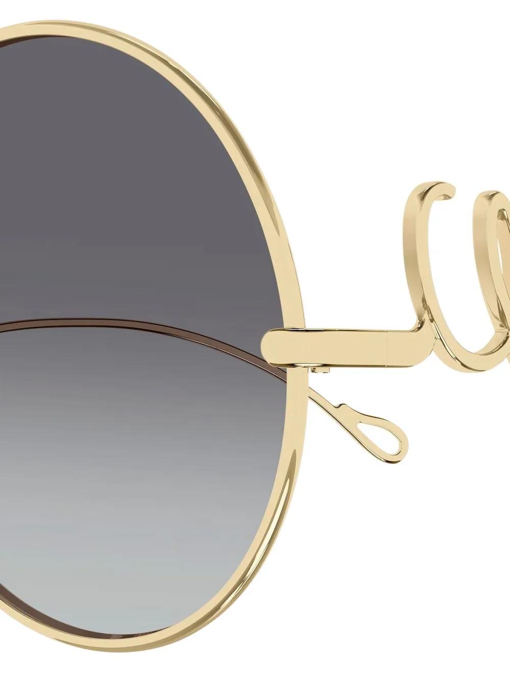 CHLOÉ Chic Metal Sunglasses for Women - FW25 Collection