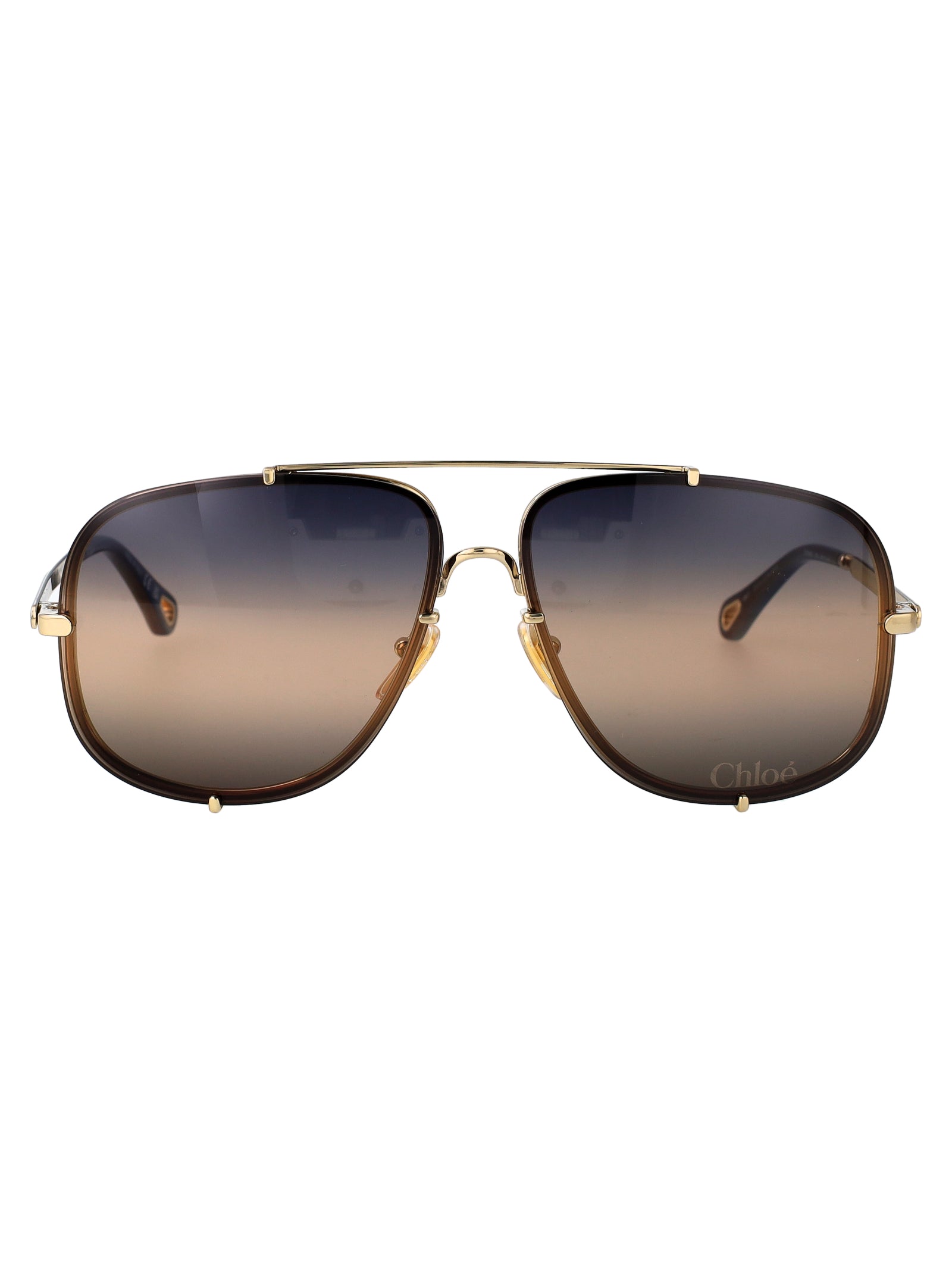 CHLOÉ Metal Sunglasses for Women - FW25 Collection