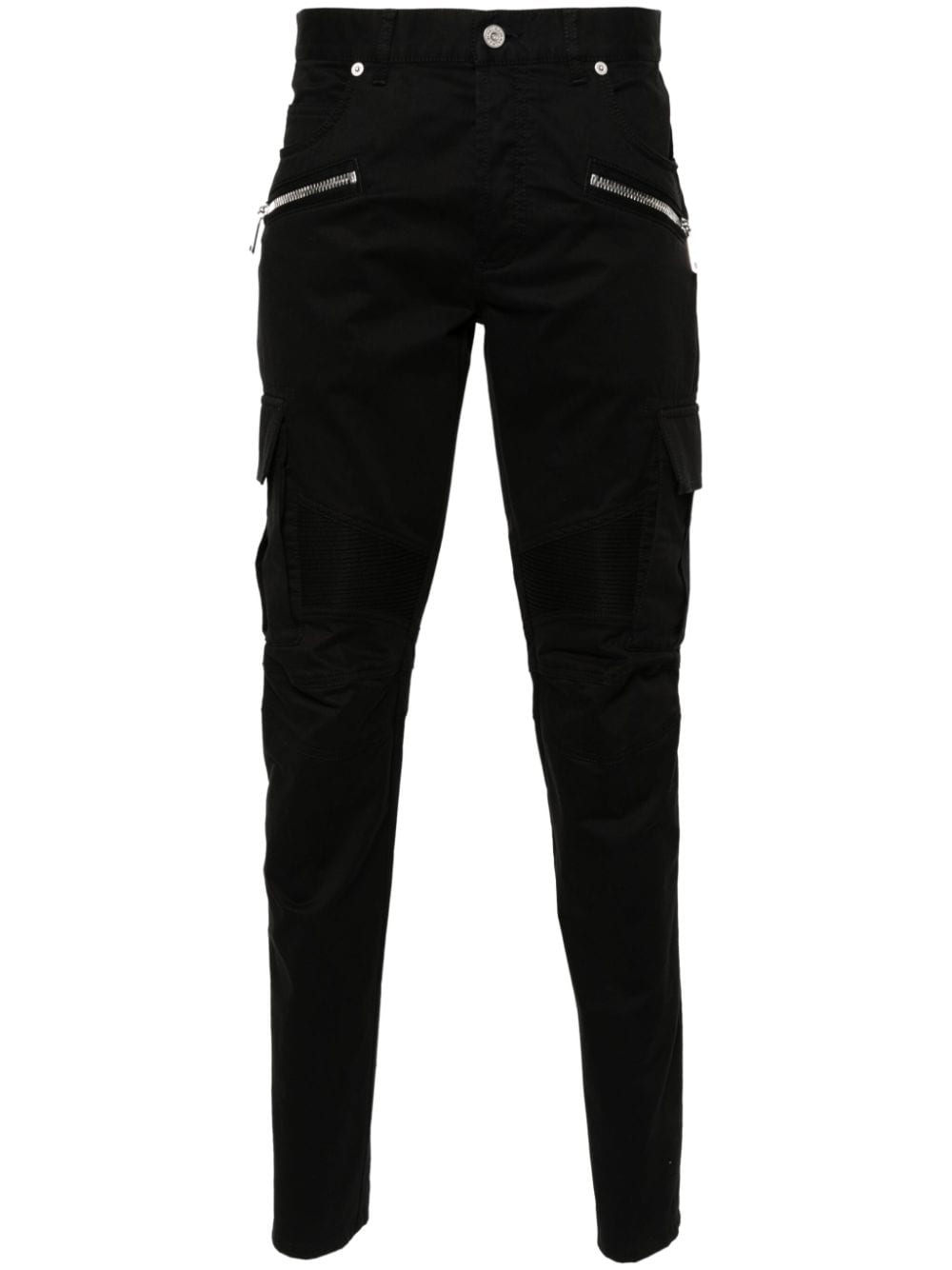 BALMAIN Stretch Cotton Cargo Pants