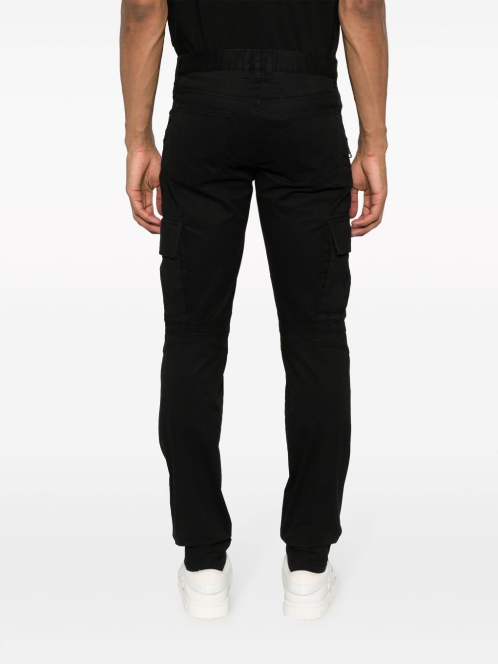 BALMAIN Stretch Cotton Cargo Pants
