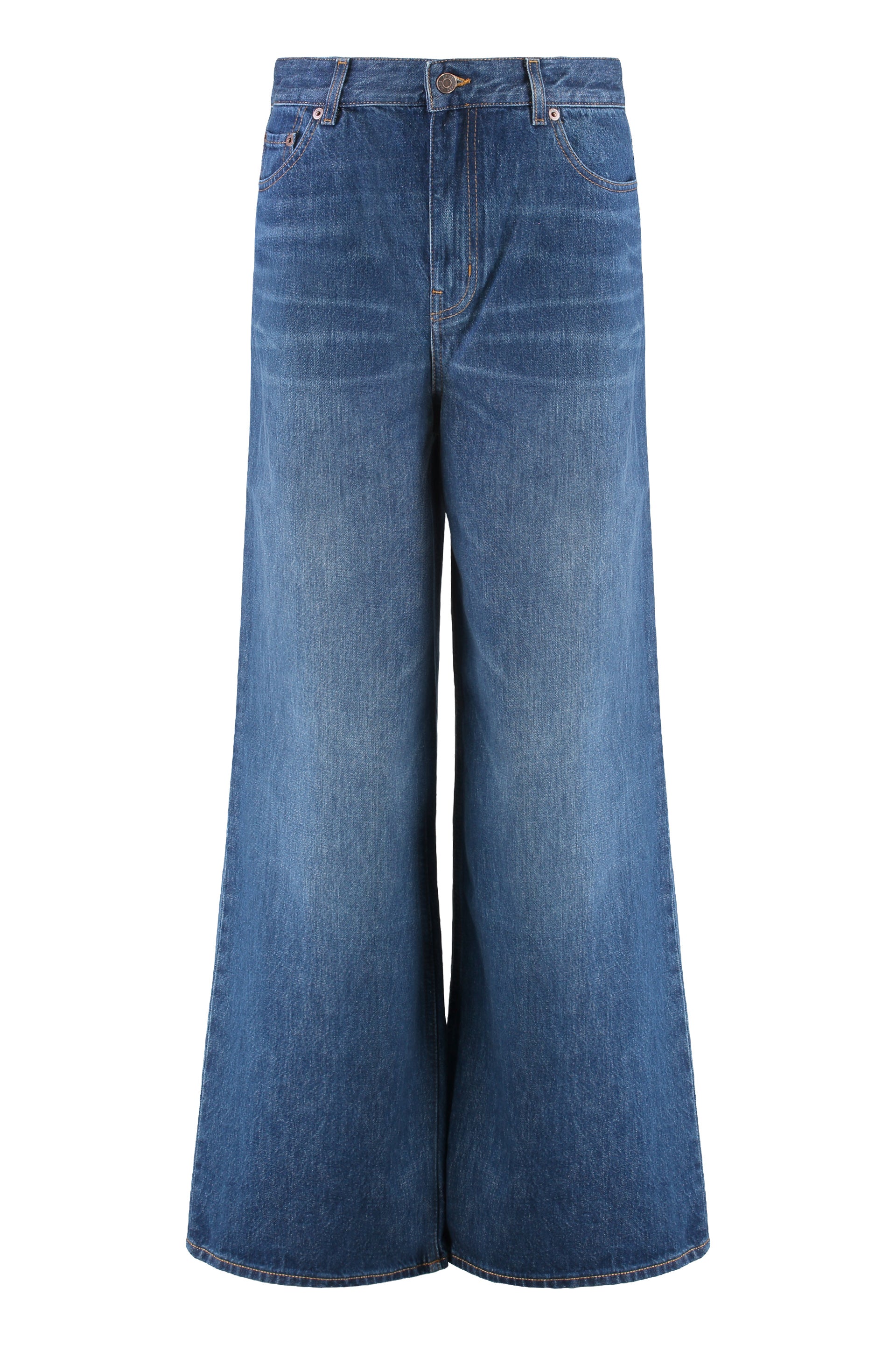 CHLOÉ High-Rise Wide-Leg Jeans