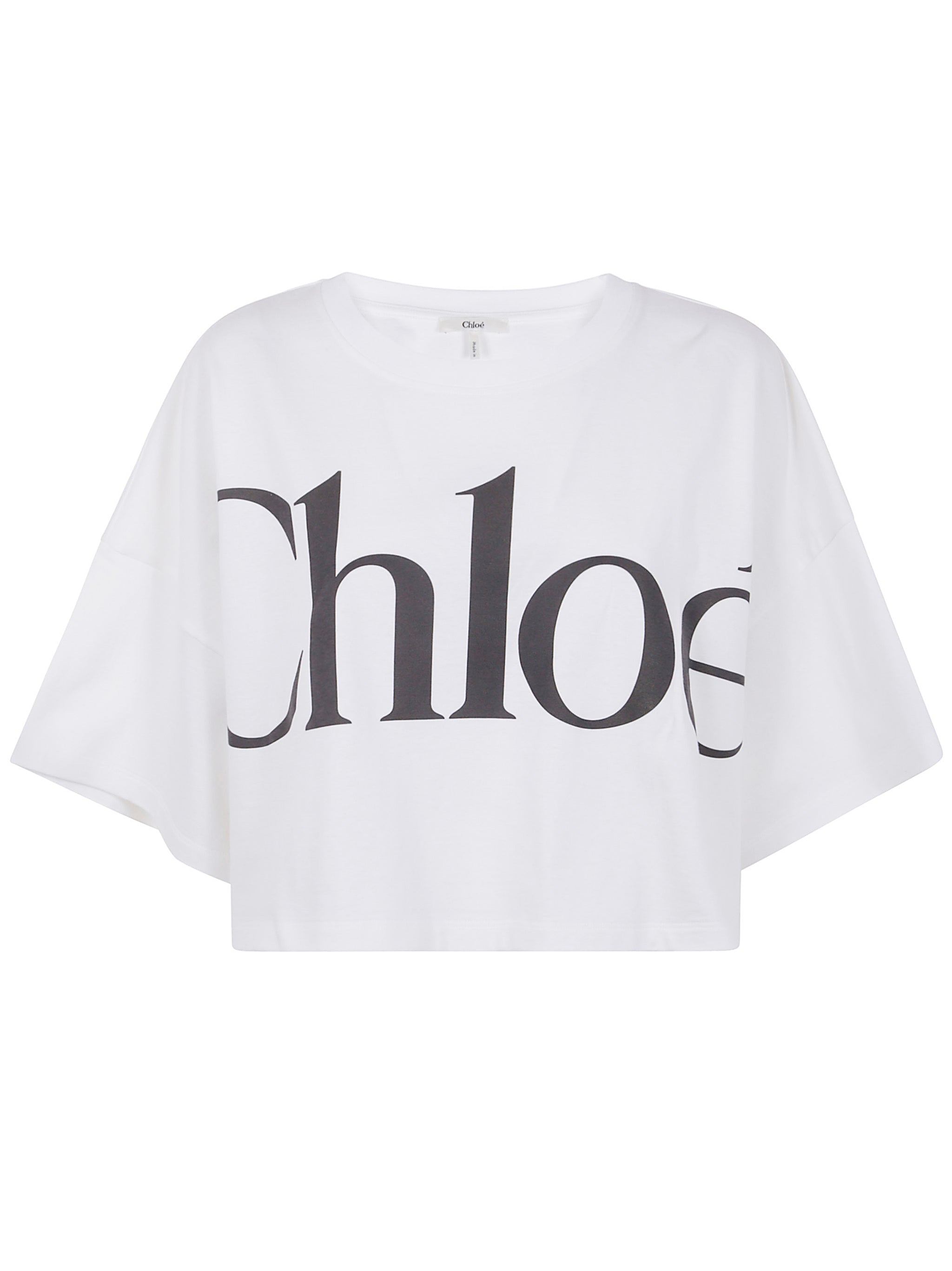 CHLOÉ Cropped Oversized T-Shirt