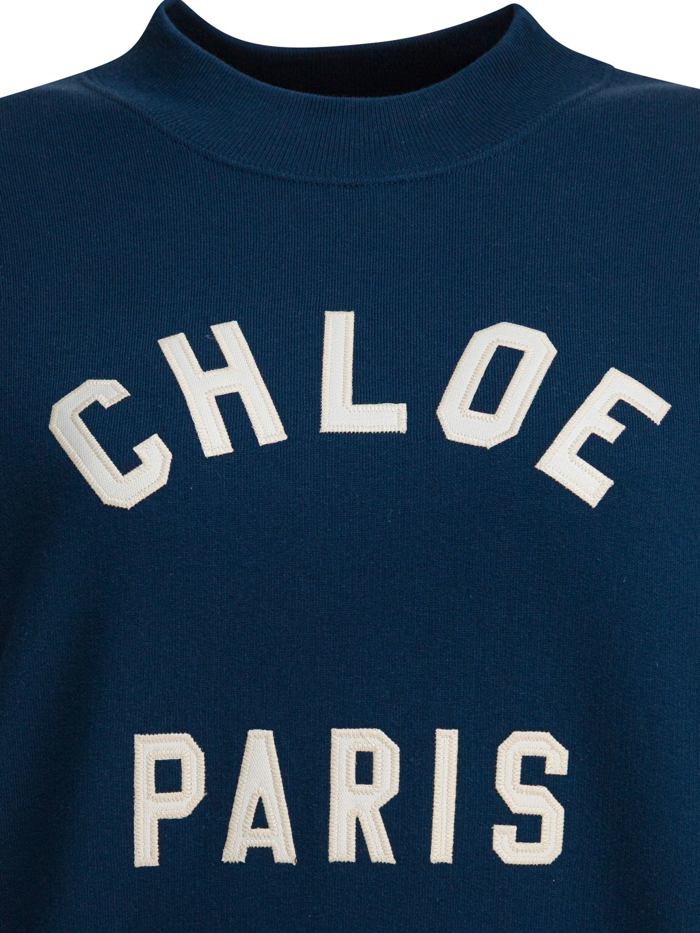 CHLOÉ Cotton Sweatshirt for Women - FW25 Collection
