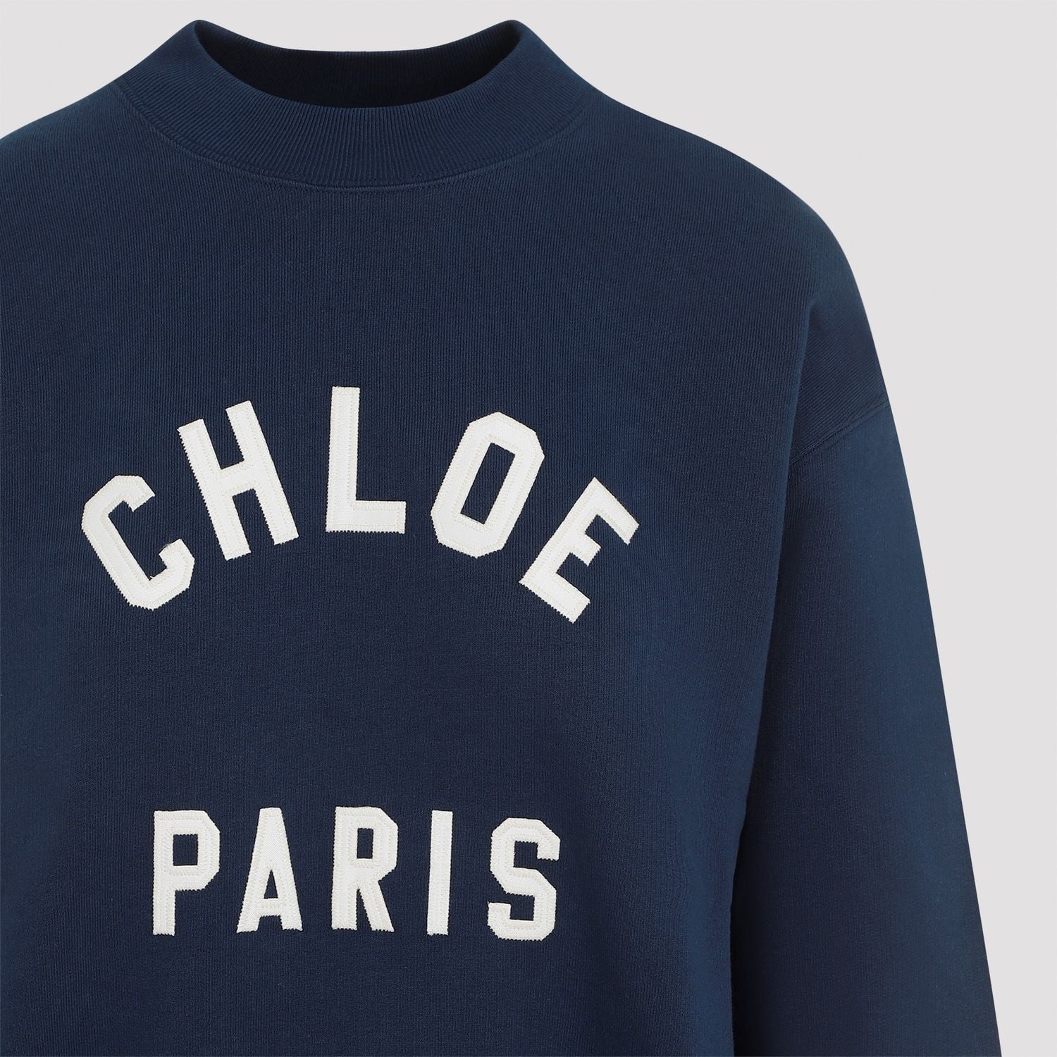 CHLOÉ Crew Neck Sweatshirt with Logo