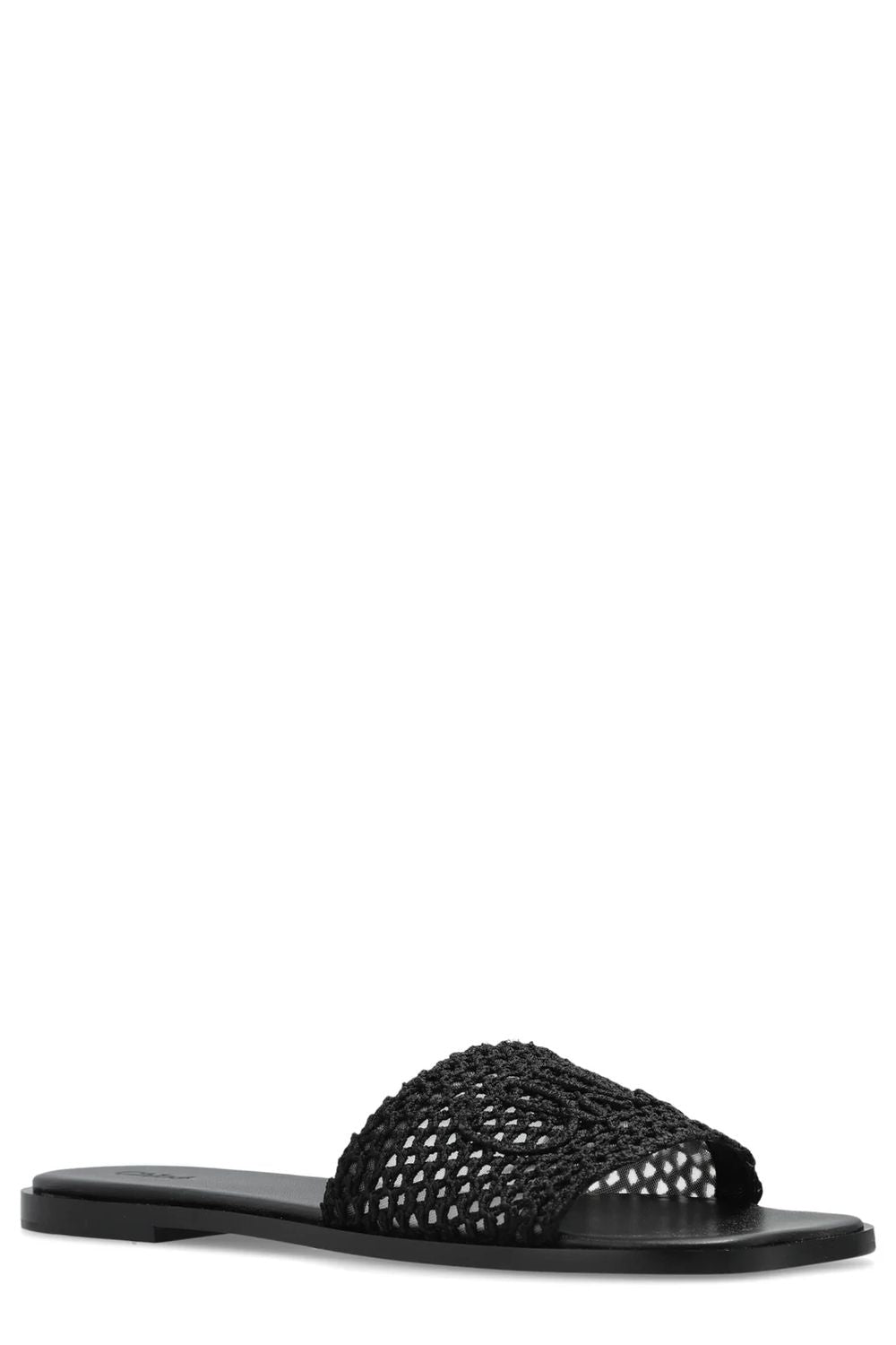 CHLOÉ Flower Sandals - Size 12L