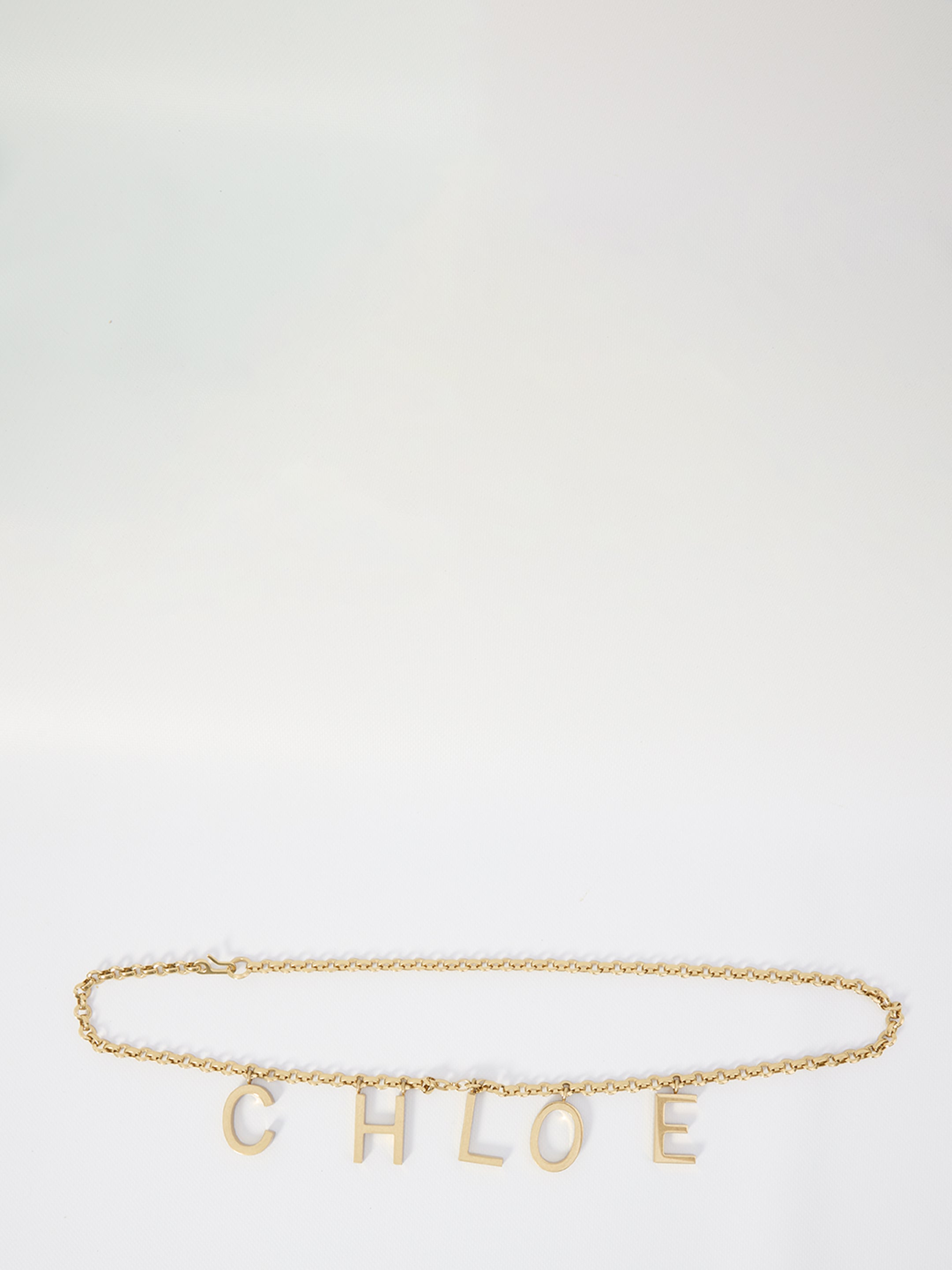 CHLOÉ Vintage Gold Women's Belt - FW25 Collection