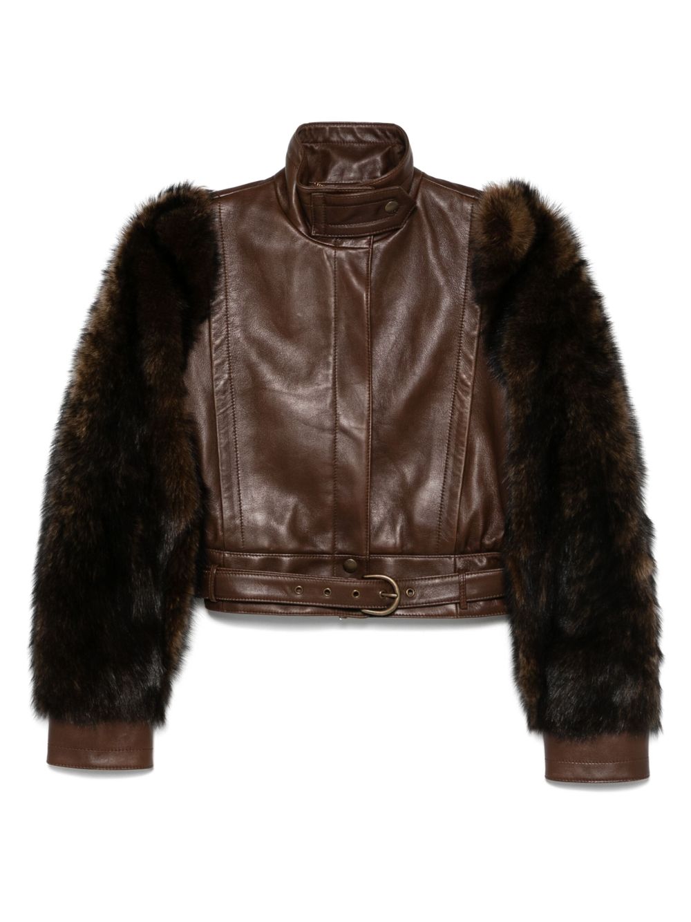 CHLOÉ Leather Jacket for Women - FW25 Collection