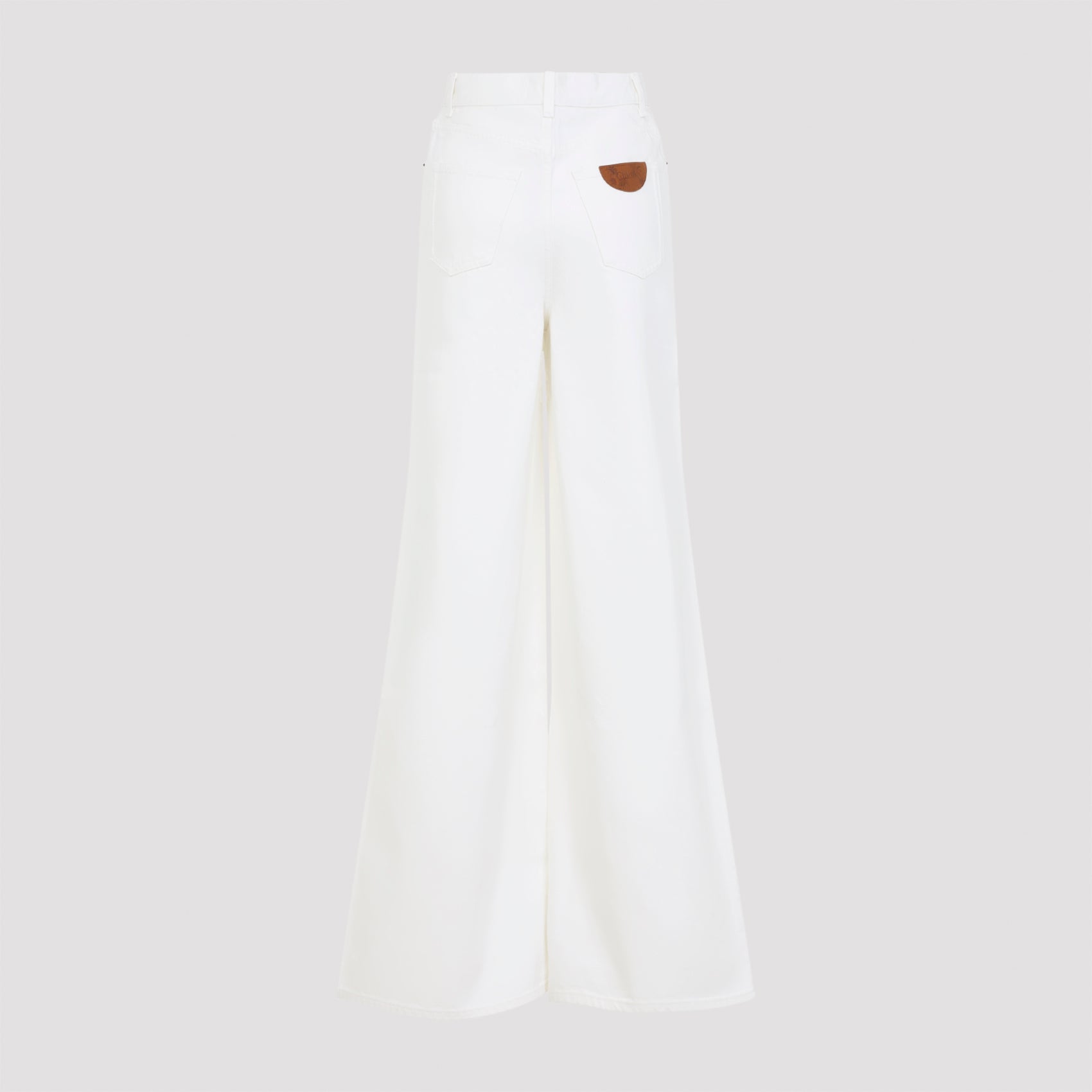 CHLOÉ High-Rise Wide-Leg Jeans - Size 26